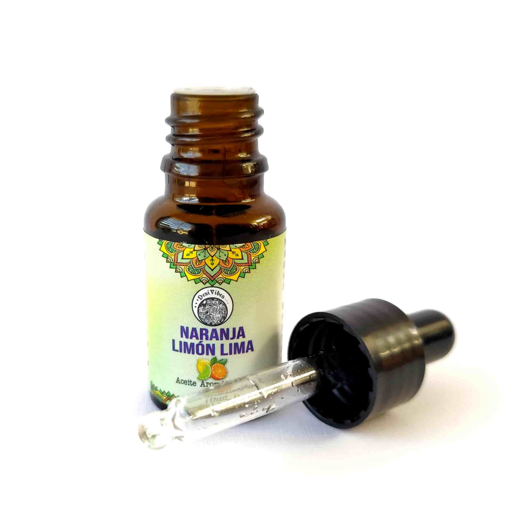 Aceite Aromático Naranja Limón Lima 10ml – Desi Vibes