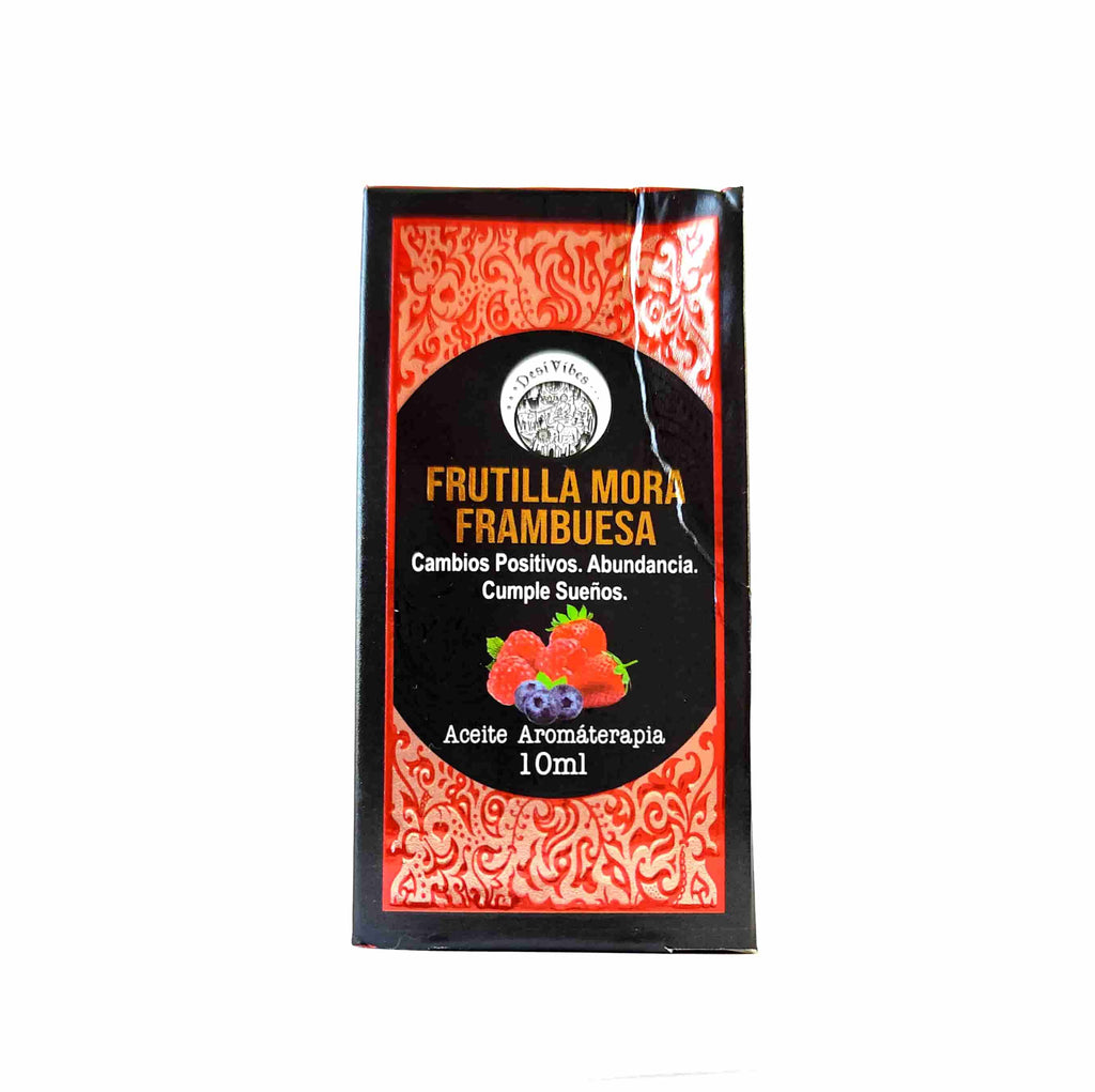 Aceite Aromático Frutilla Mora Frambuesa 10ml – Desi Vibes