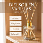 Difusor de Varilla Giraffe Chic 95ml - La Casa de los Aromas