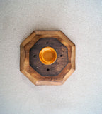 Portaincienso Vertical Madera Tallada Buda