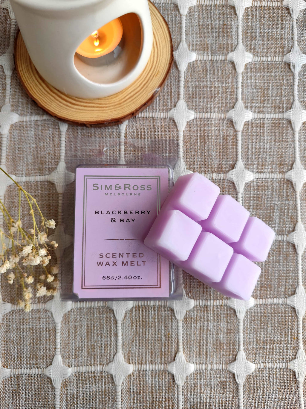 Cera Aromática Blackberry & Bay - Sim&Ross