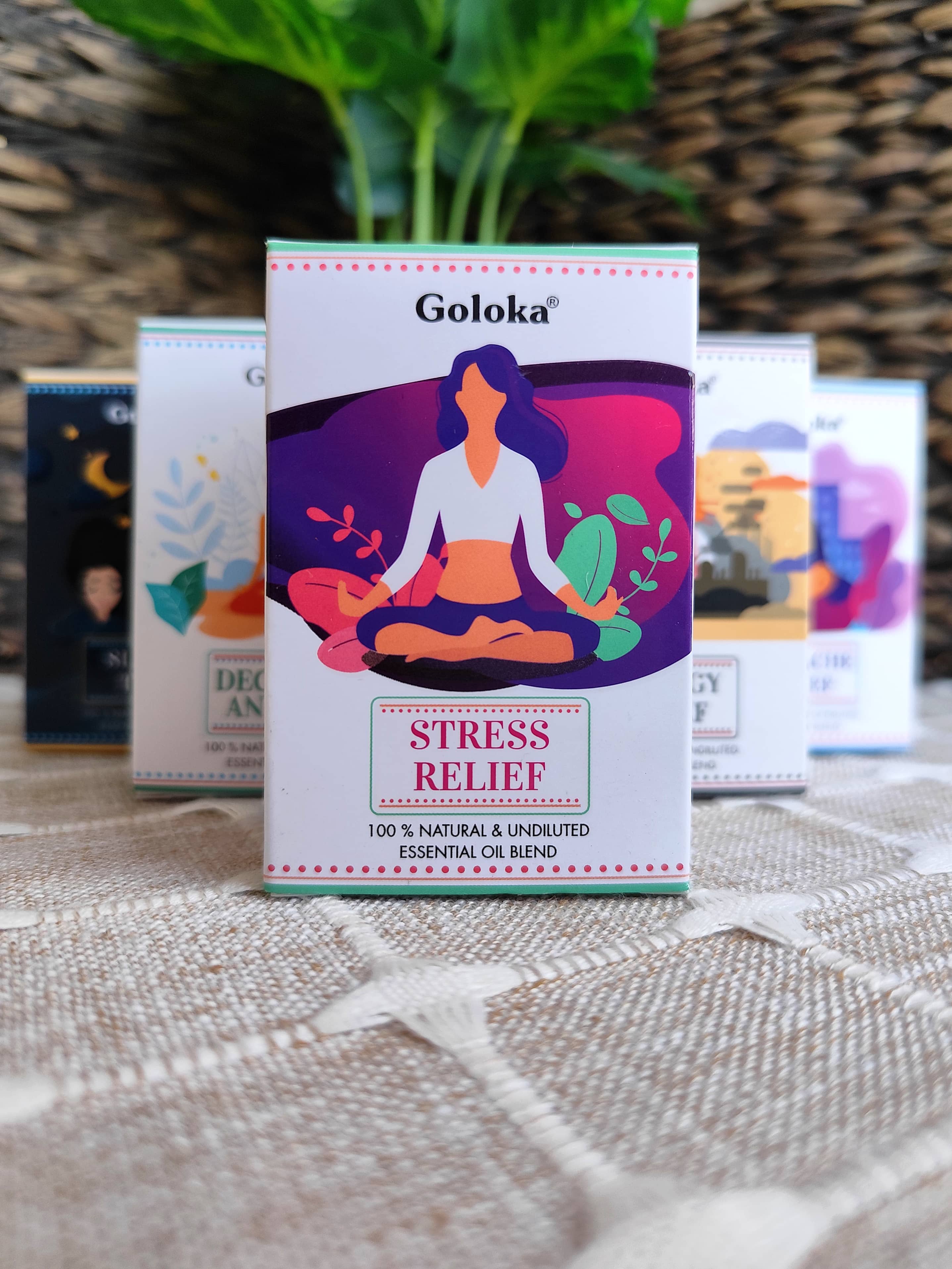 Aceite Esencial Alivio Estrés 10ml – Goloka