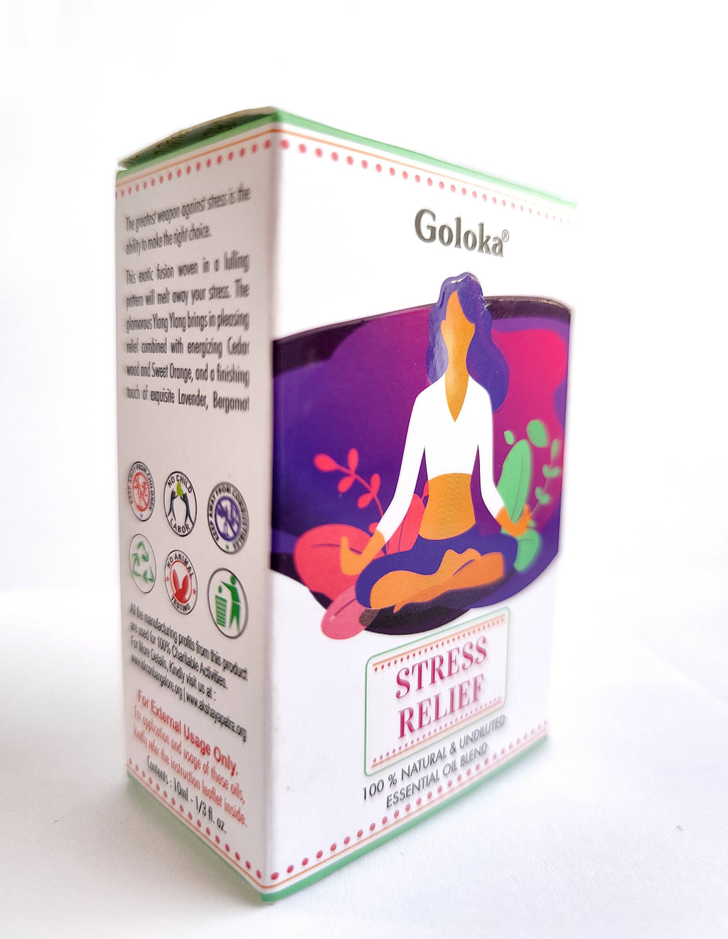 Aceite Esencial Alivio Estrés 10ml – Goloka