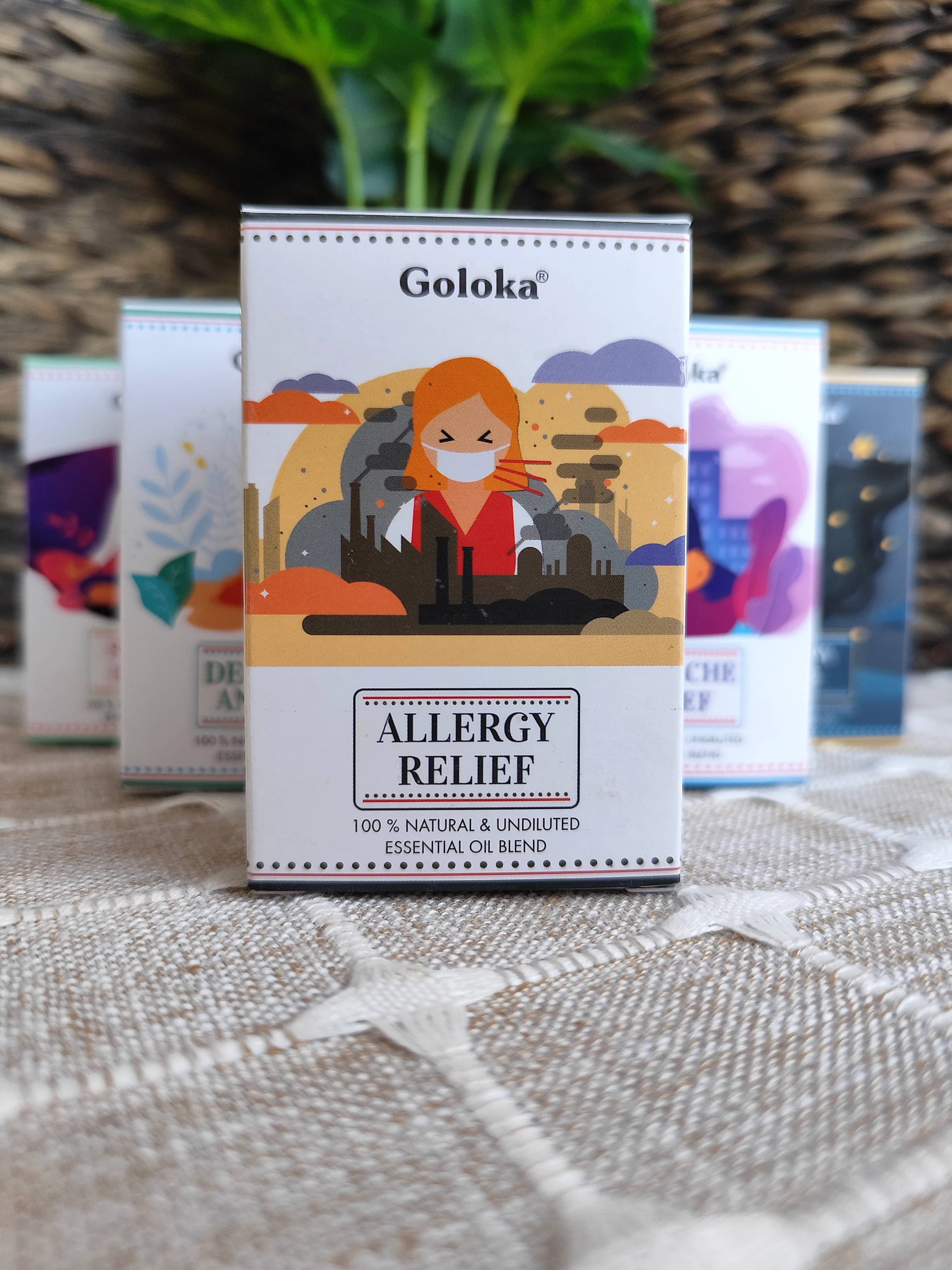 Aceite Esencial Alivio de la Alergia 10ml – Goloka