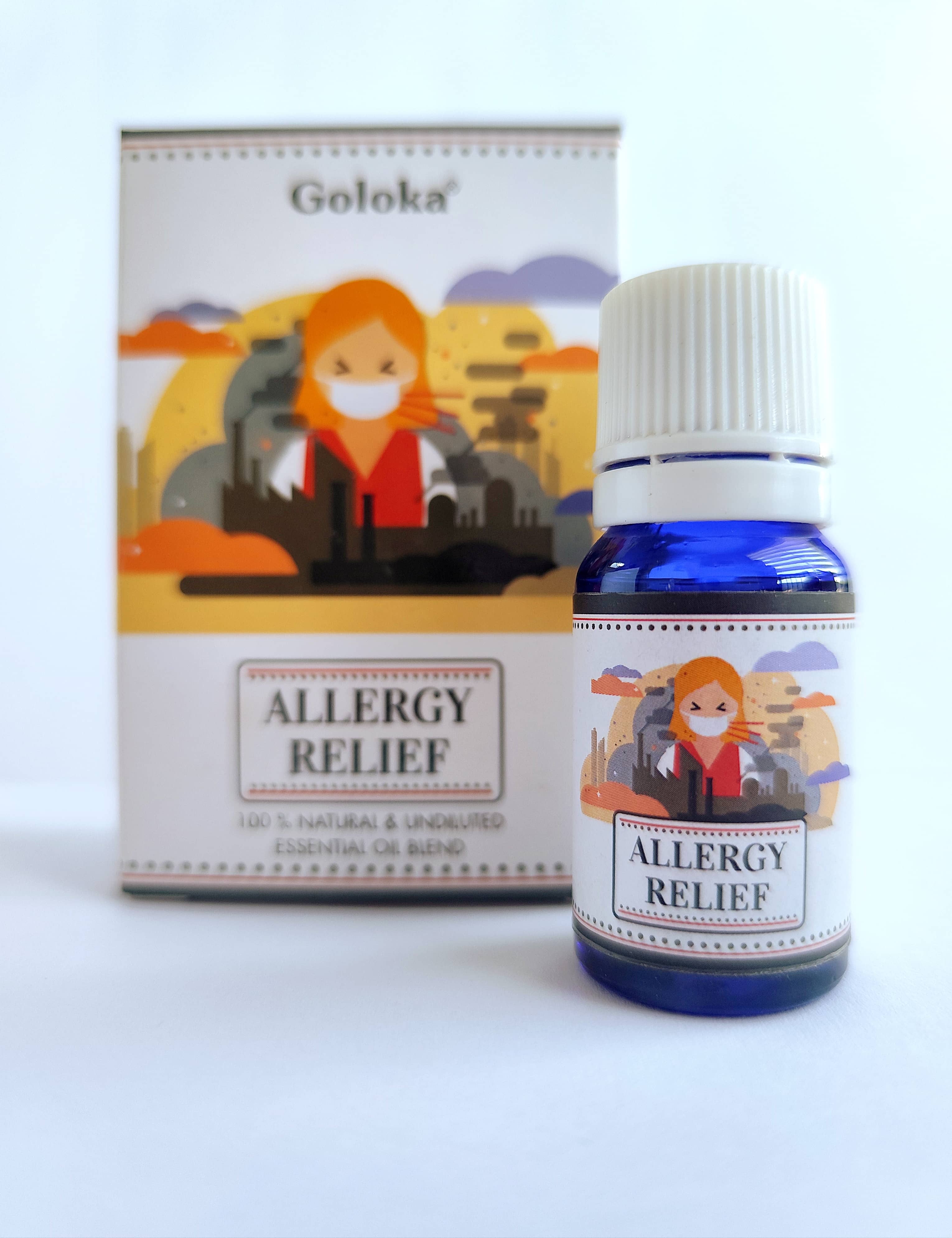 Aceite Esencial Alivio de la Alergia 10ml – Goloka