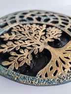 Cuadro Árbol de la Vida Yeso Pintado a Mano - Artesanías Mariel