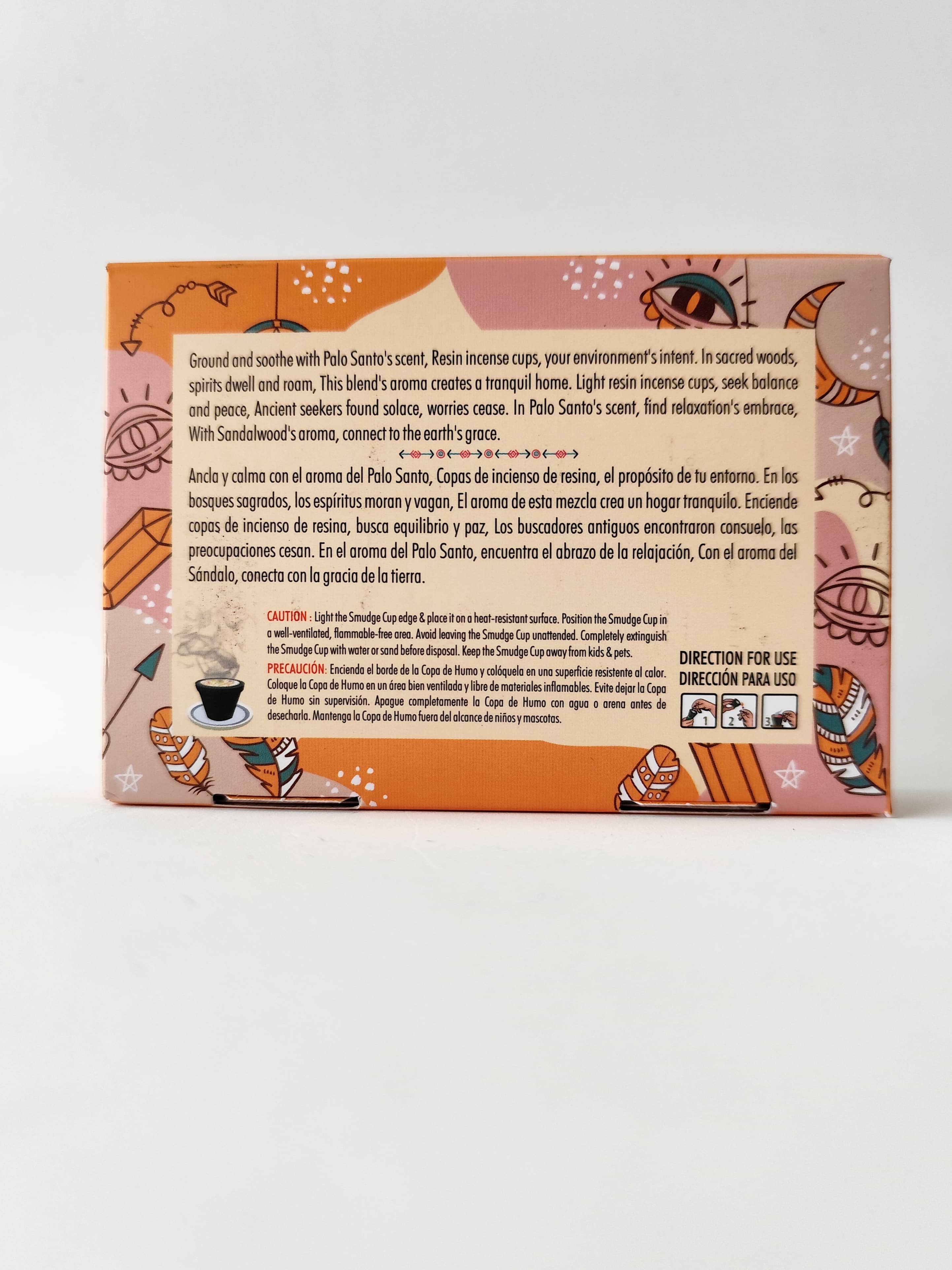 Copas de Carbón Palo Santo y Sándalo – Goloka