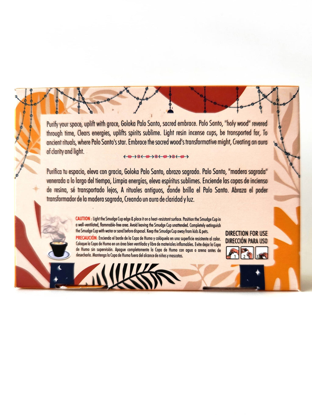 Copas de Carbón de Palo Santo – Goloka