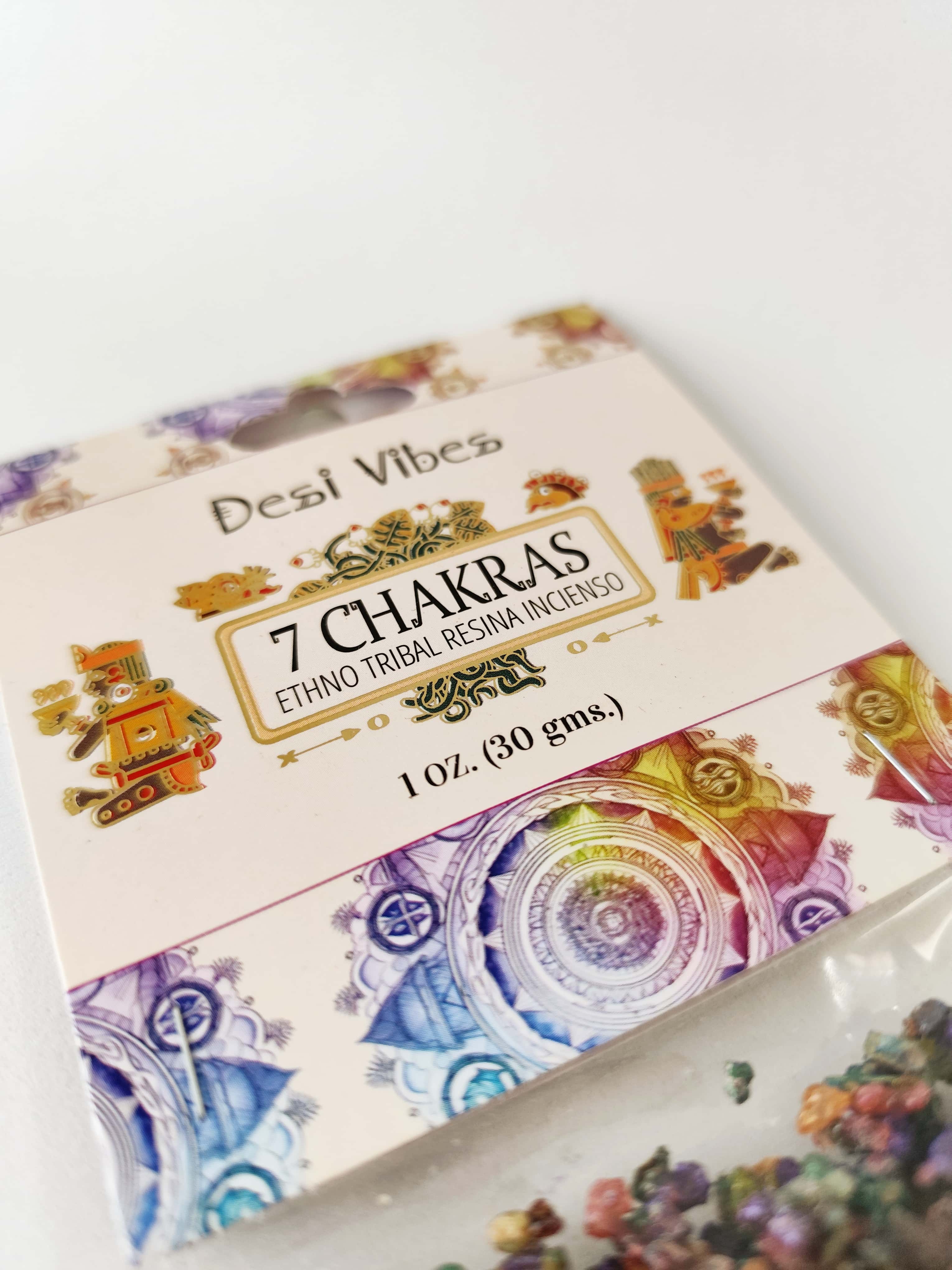 Resina Aromática 7 Chakras – Desi Vibes