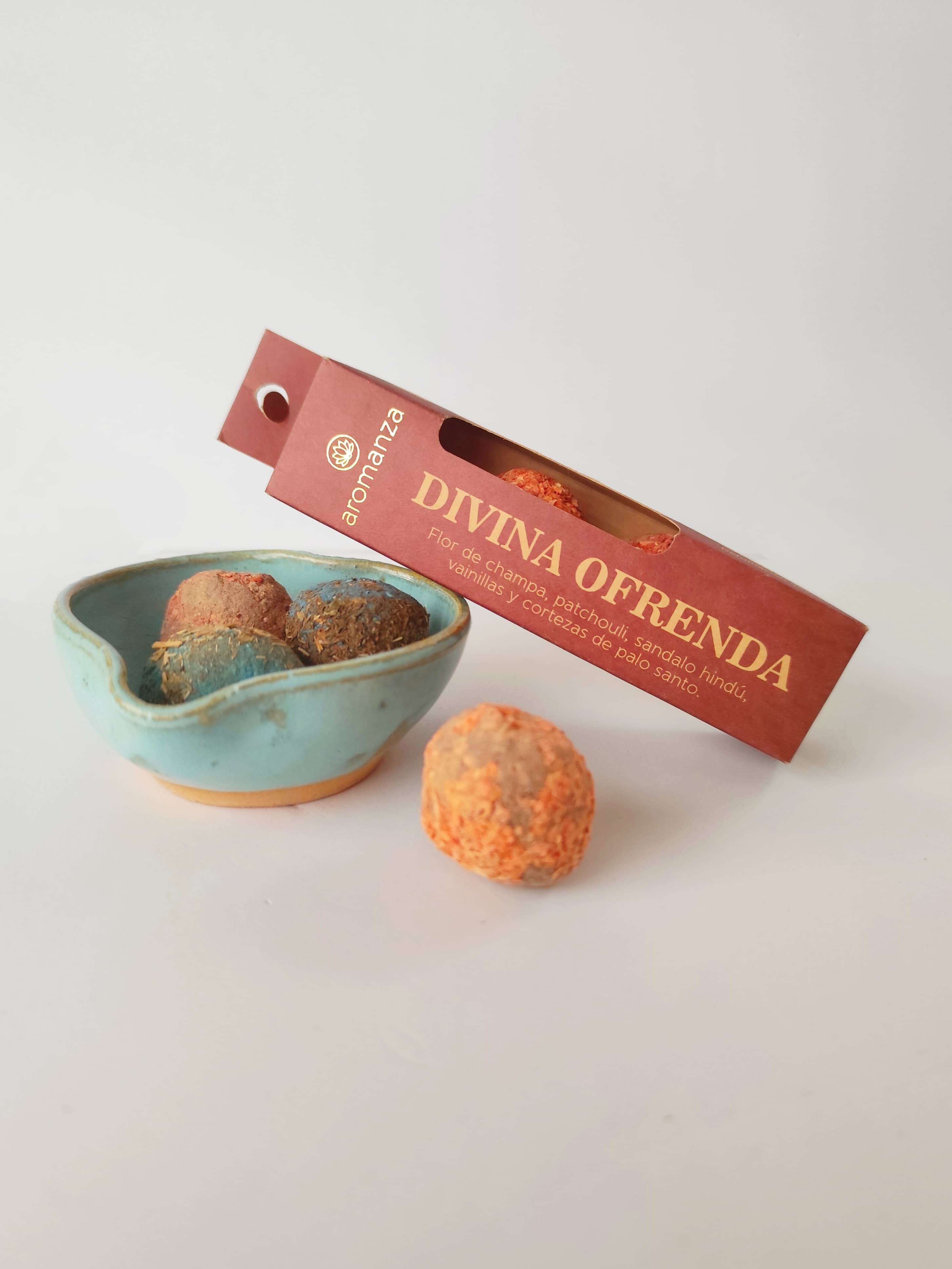 Sahumerio Esferas Mágicas "Divina Ofrenda" – Aromanza