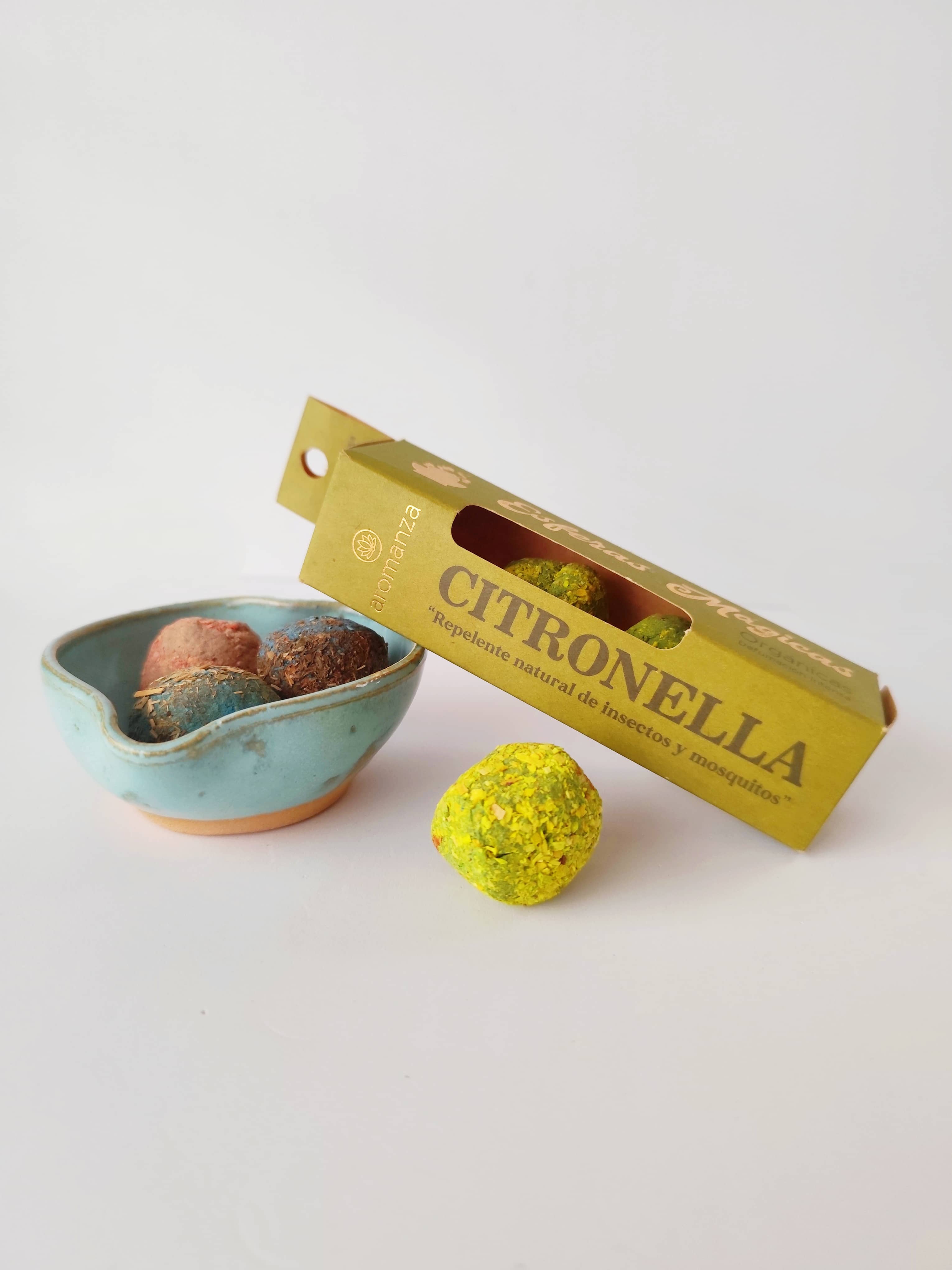 Sahumerio Esferas Mágicas "Citronella" – Aromanza