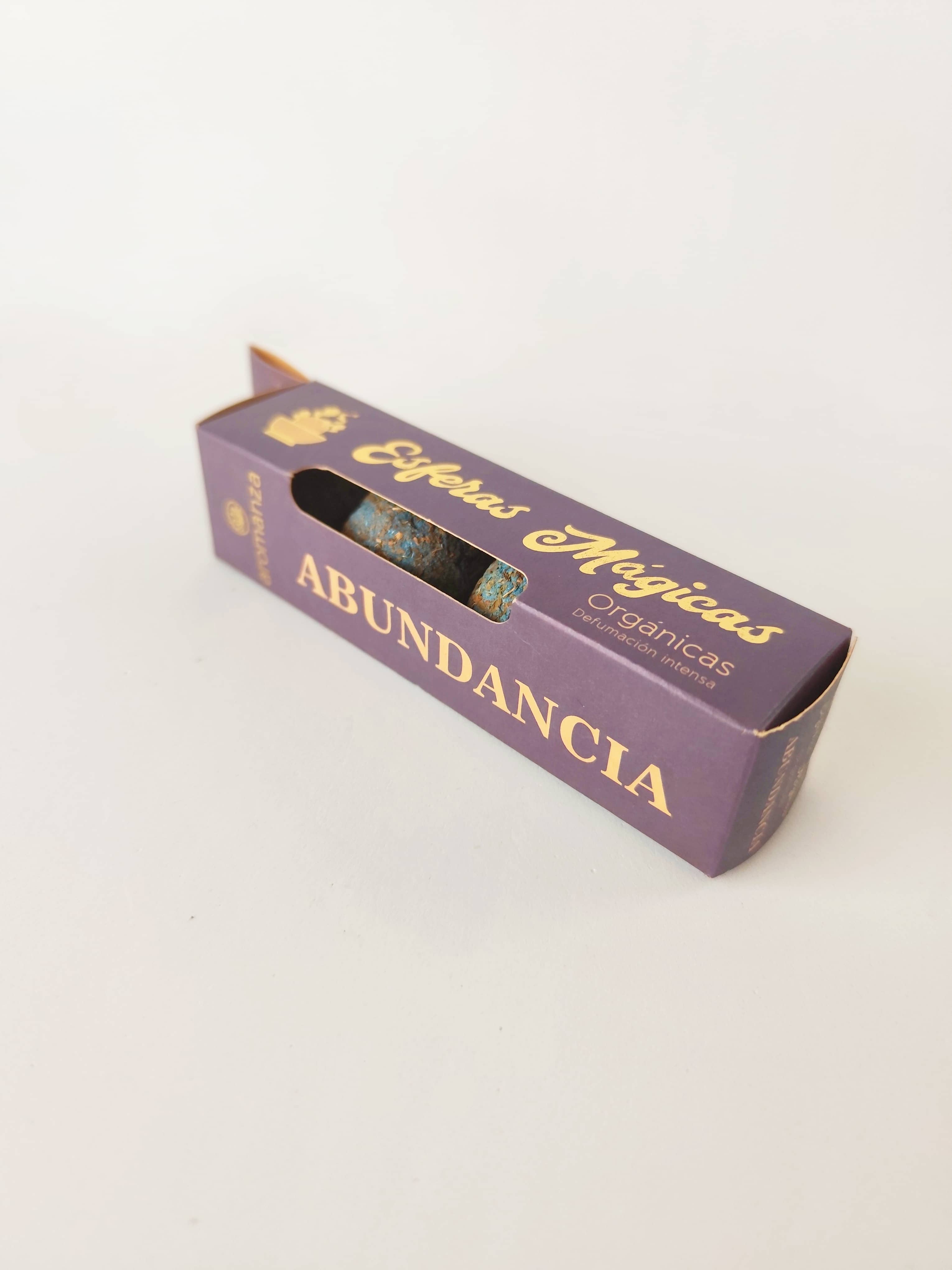 Sahumerio Esferas Mágicas "Abundancia" – Aromanza