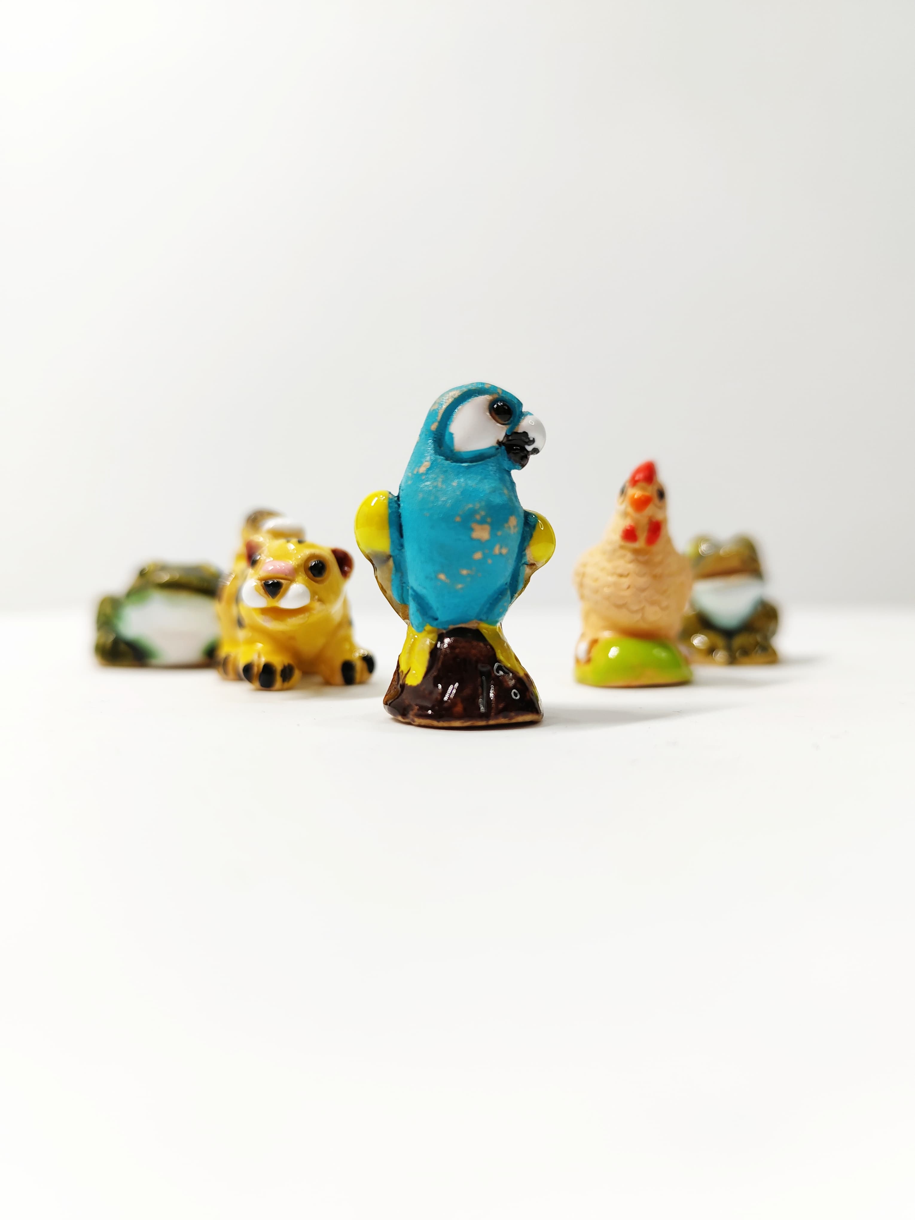 Portaincienso Ave Cerámica Artesanal Perú