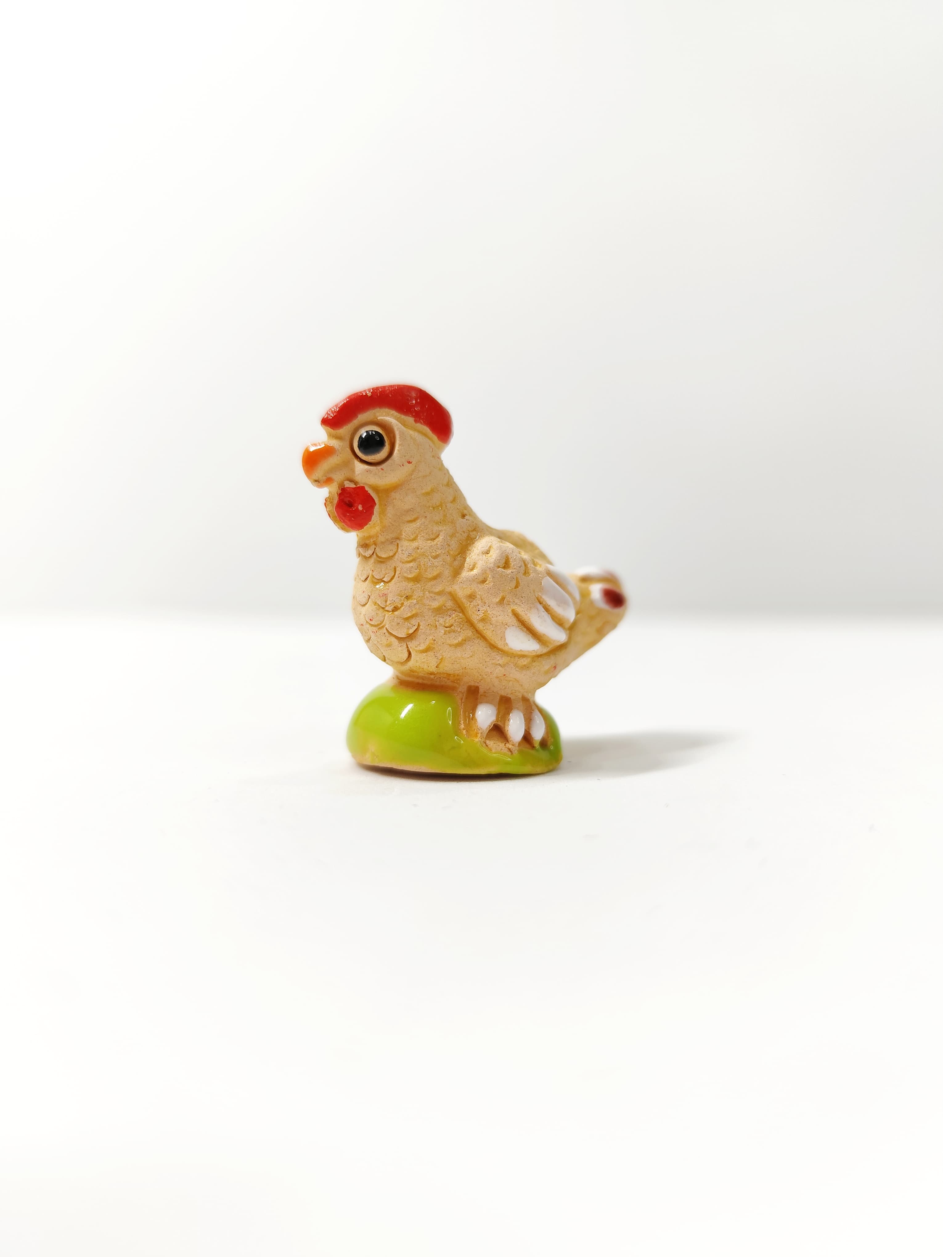 Portaincienso Gallina Cerámica Artesanal Perú