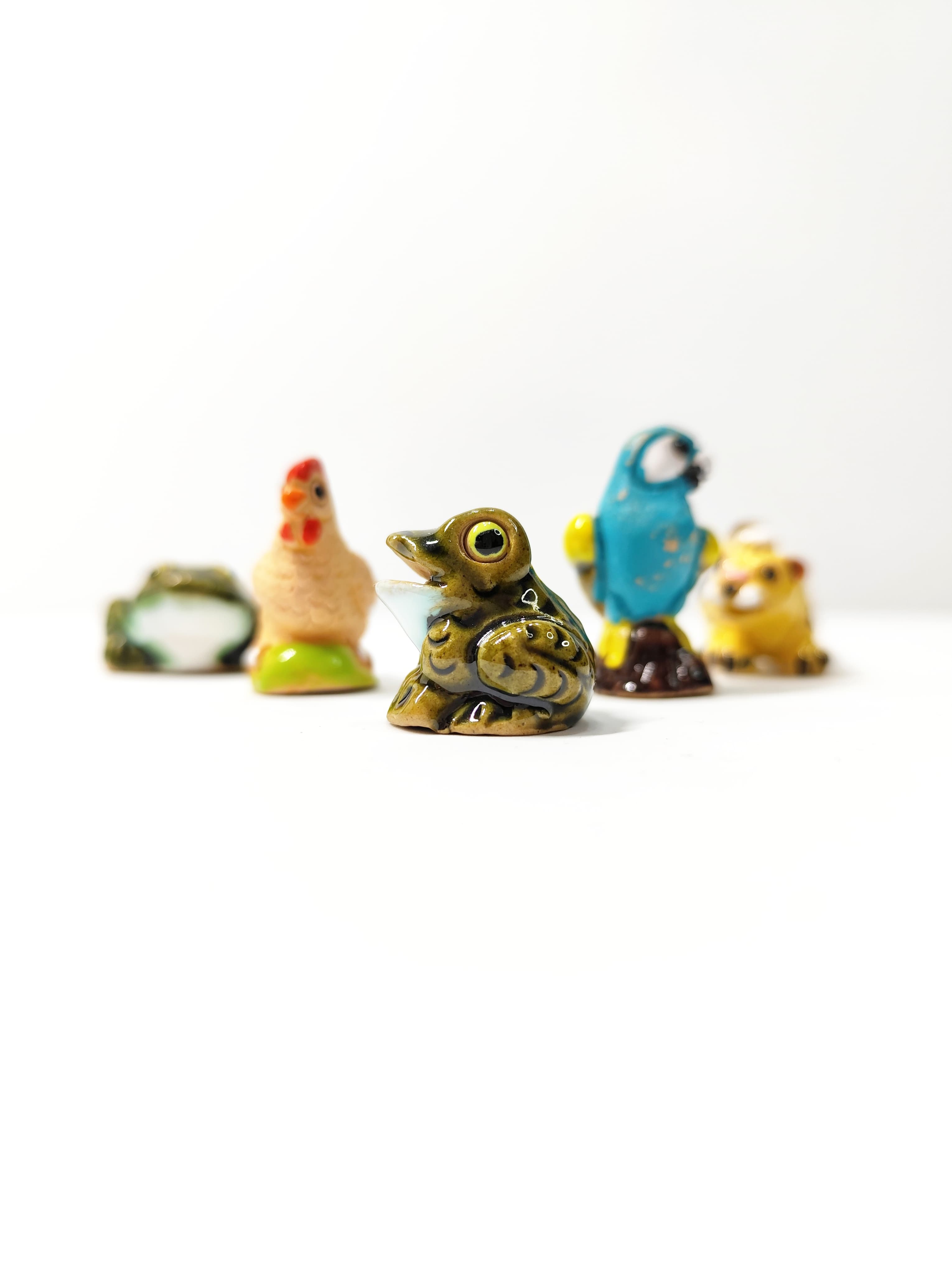 Portaincienso Rana Cerámica Artesanal Perú