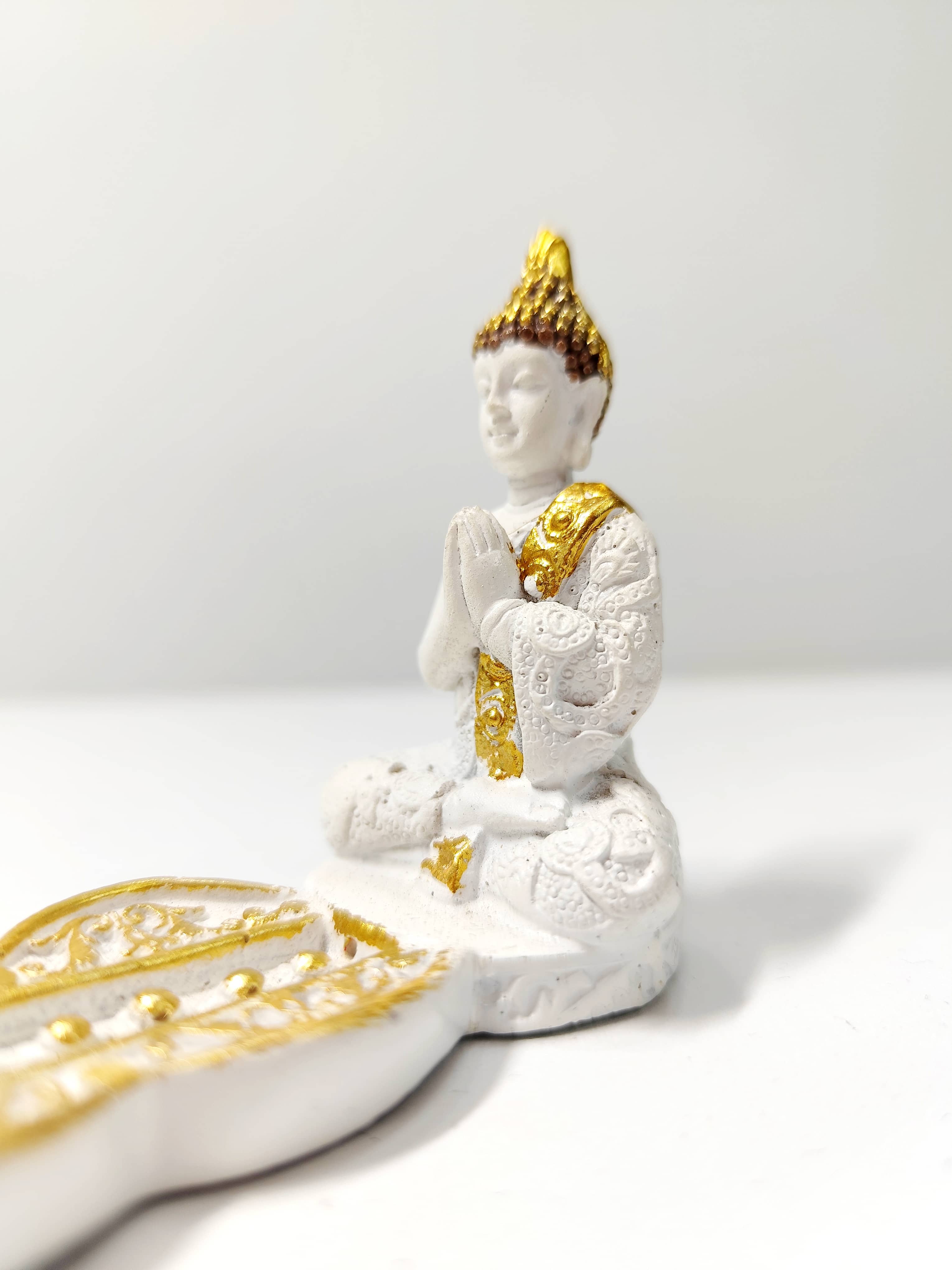 Portaincienso Buda Cerámica