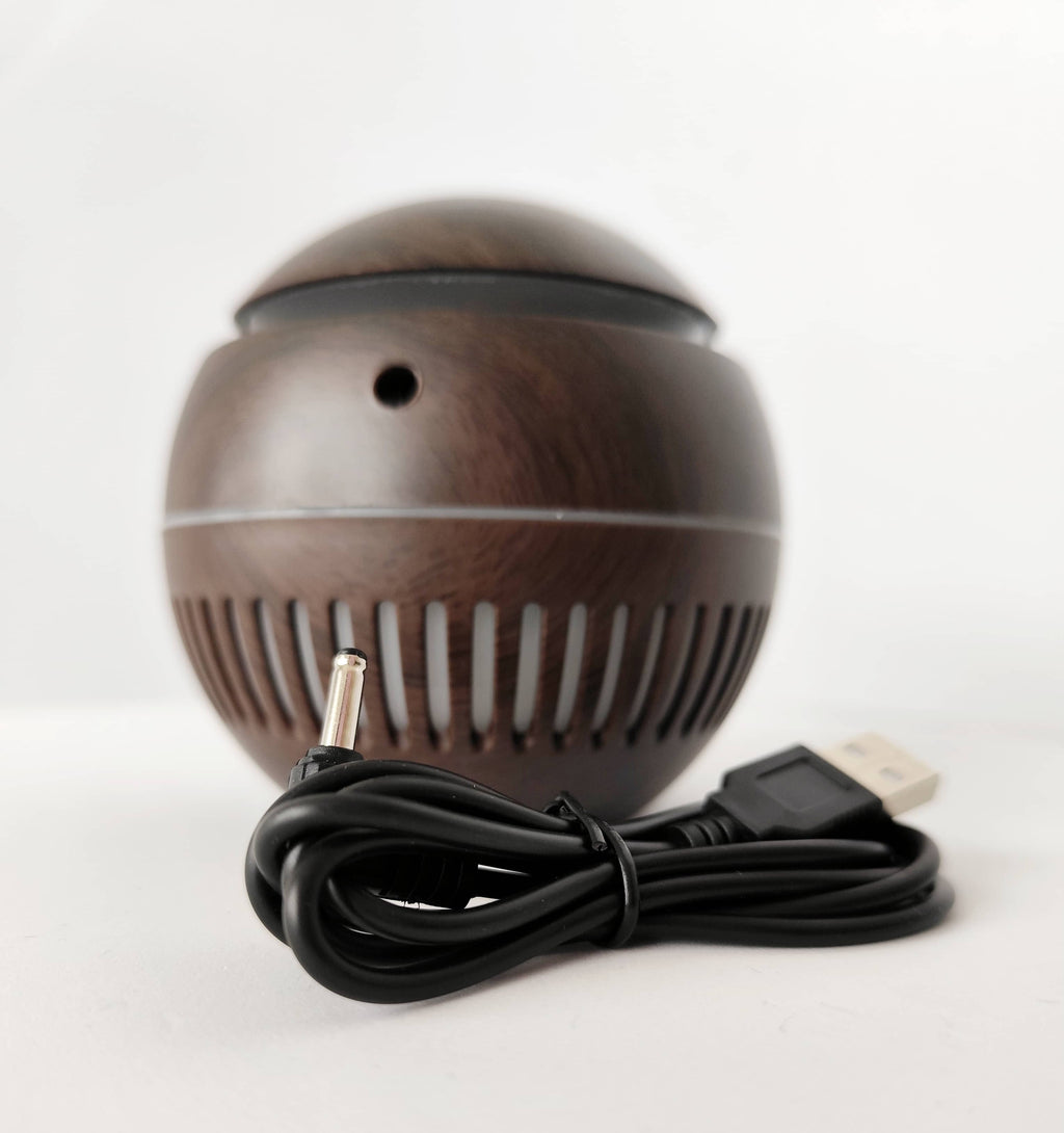 Difusor Eléctrico Aromático 200ml - Diseño Madera