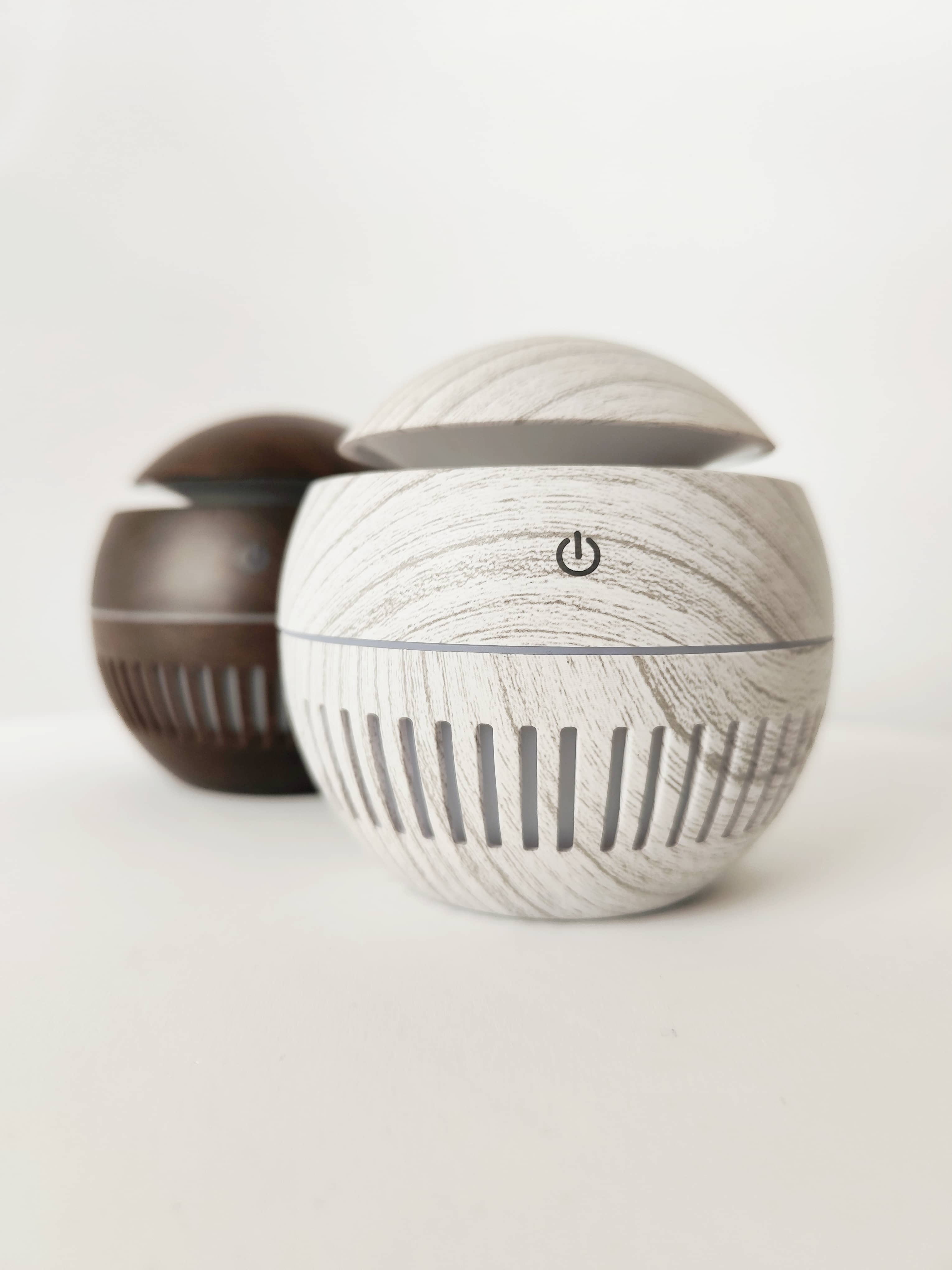 Difusor Eléctrico Aromático 200ml - Diseño Madera