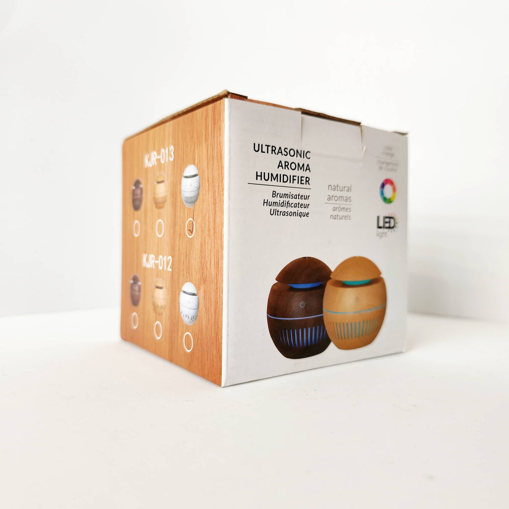 Difusor Eléctrico Aromático 200ml - Diseño Madera