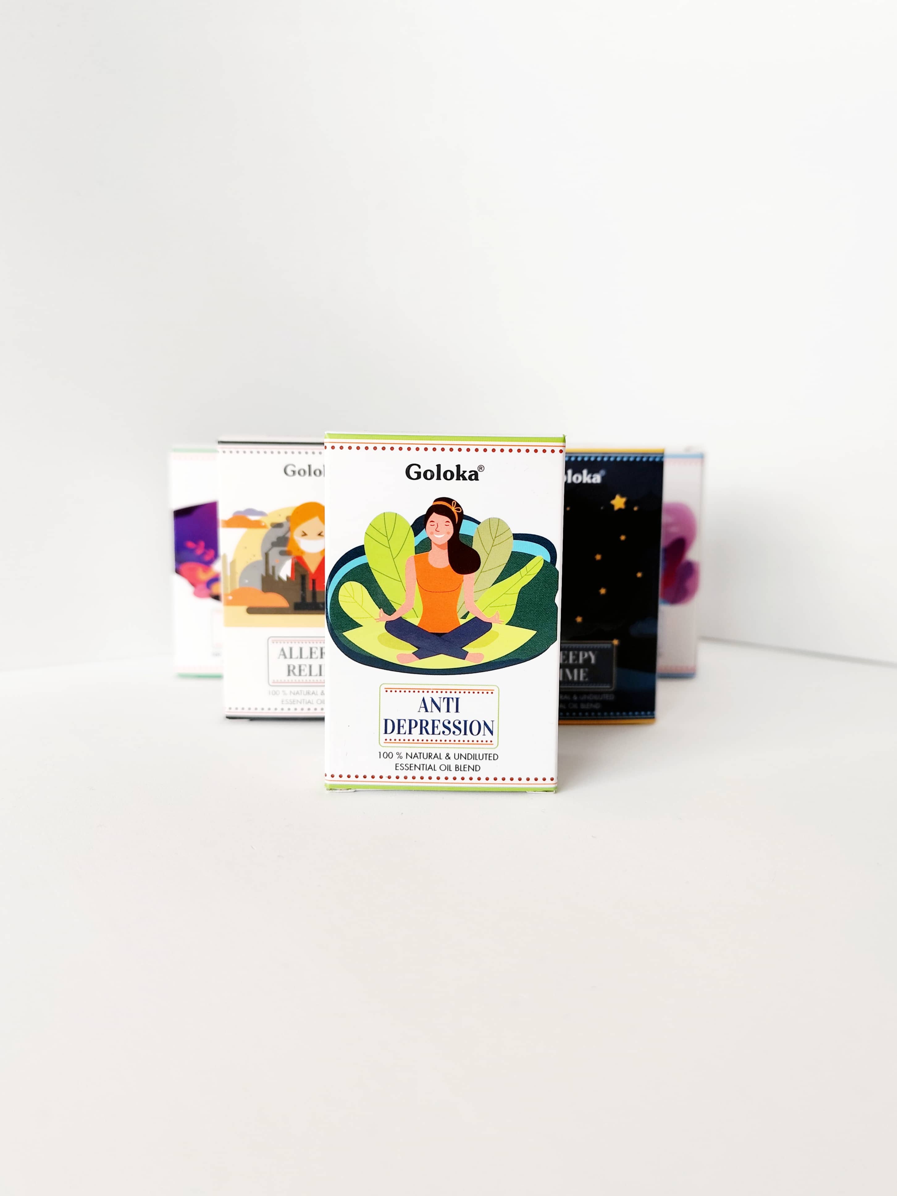 Aceite Esencial Anti Depresión 10ml – Goloka