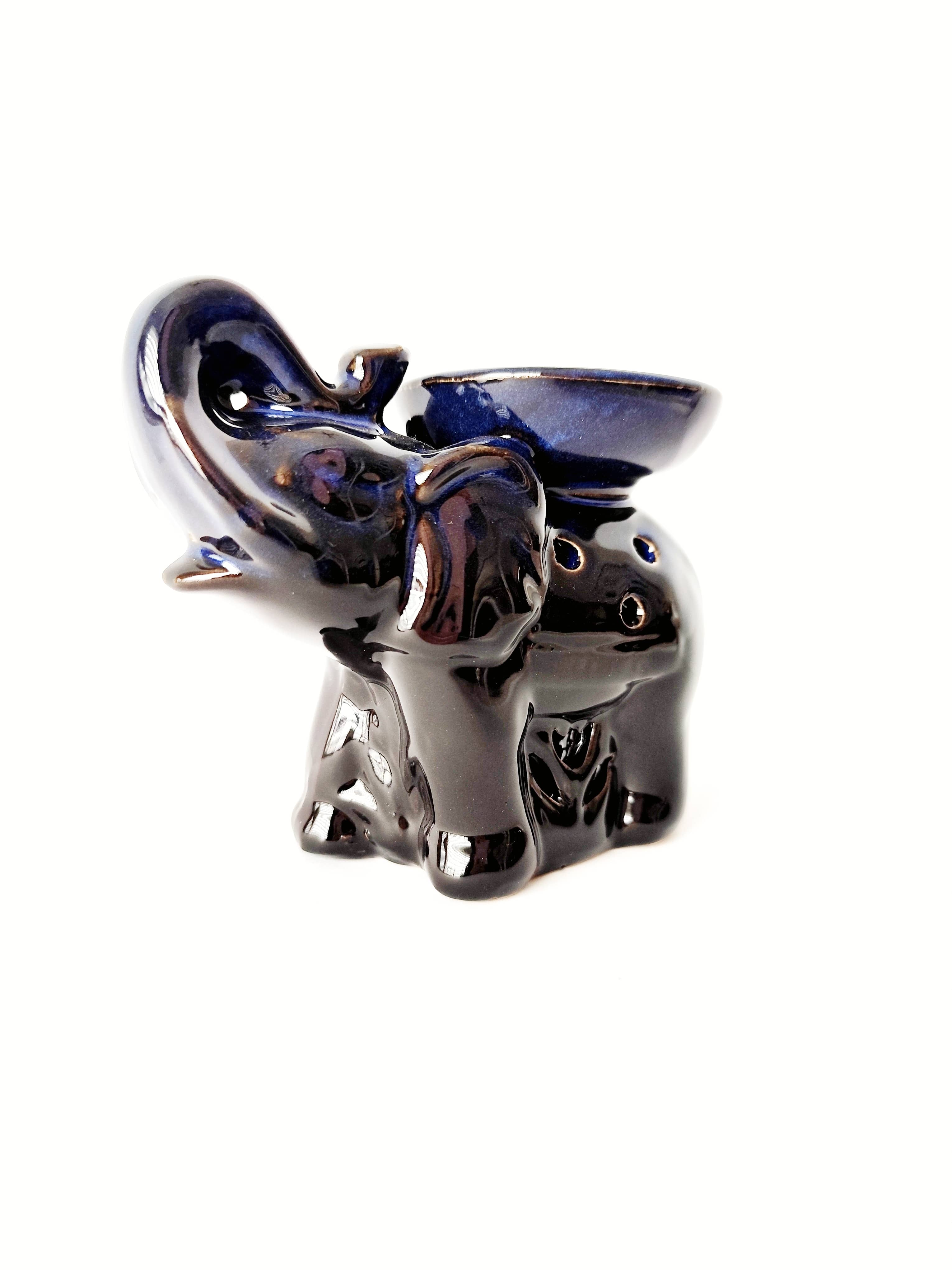 Difusor de Cerámica Elefante – Aromaterapia a vela