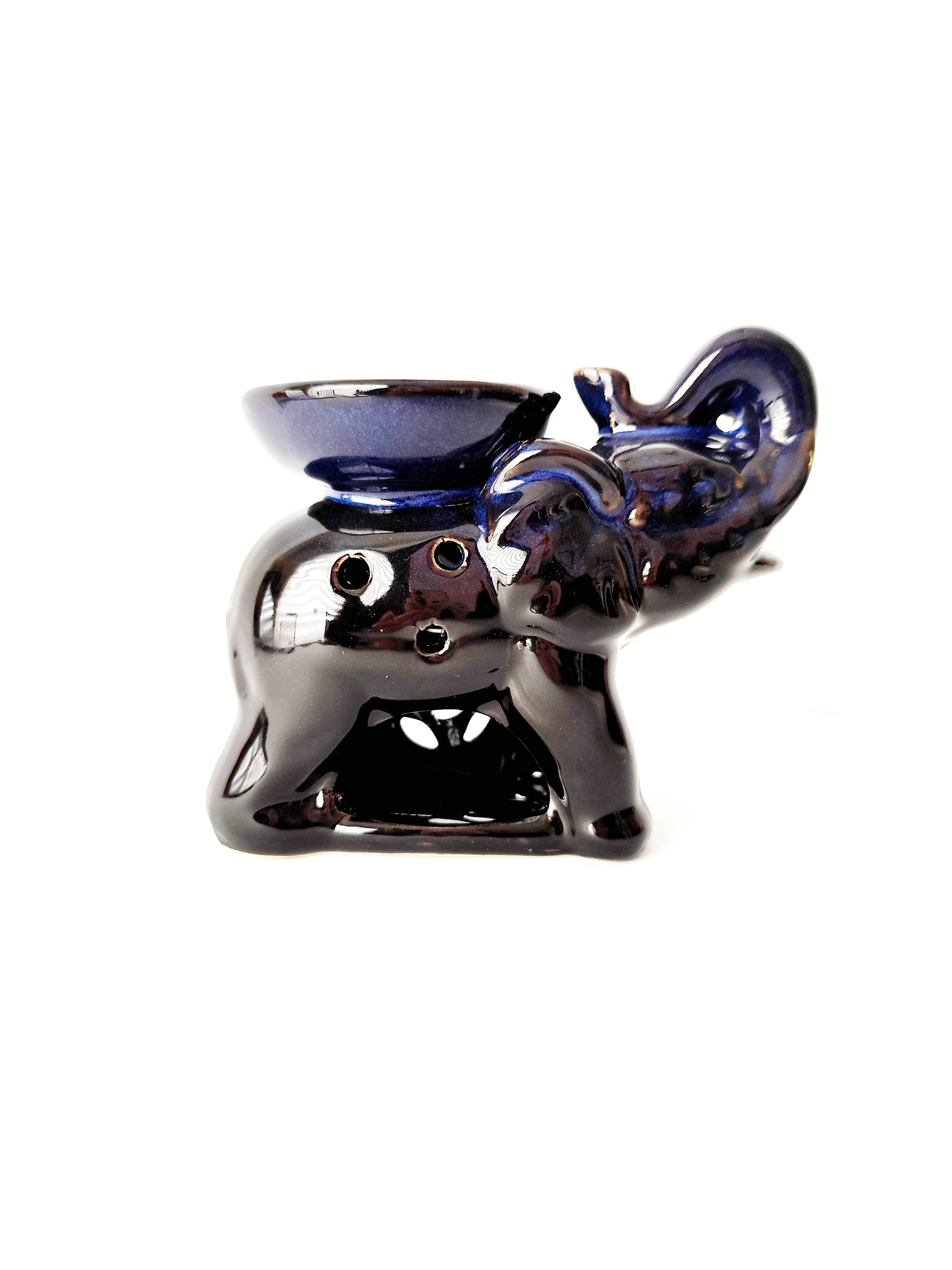 Difusor de Cerámica Elefante – Aromaterapia a vela