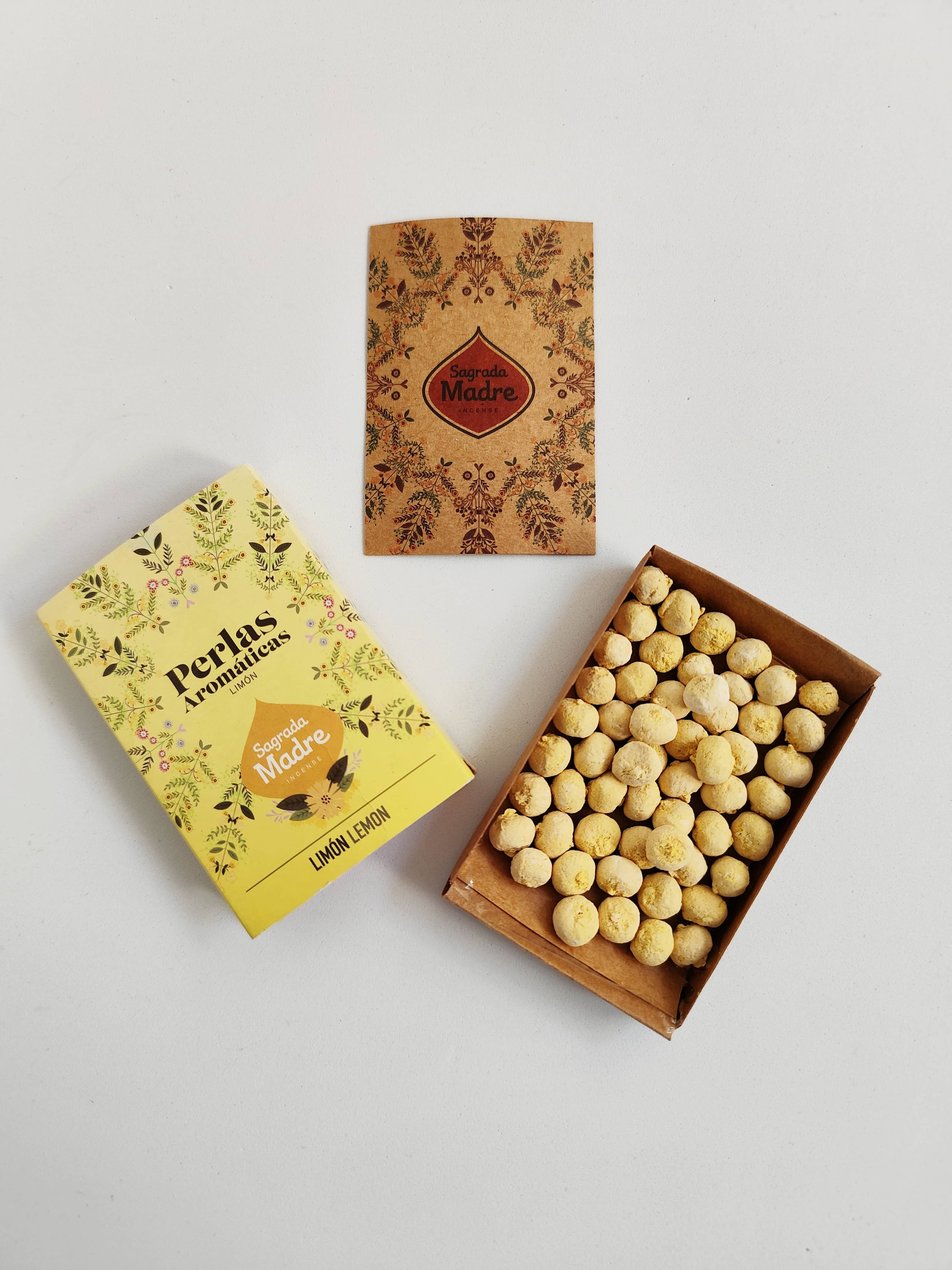 Perlas Aromáticas Limón - Sagrada Madre