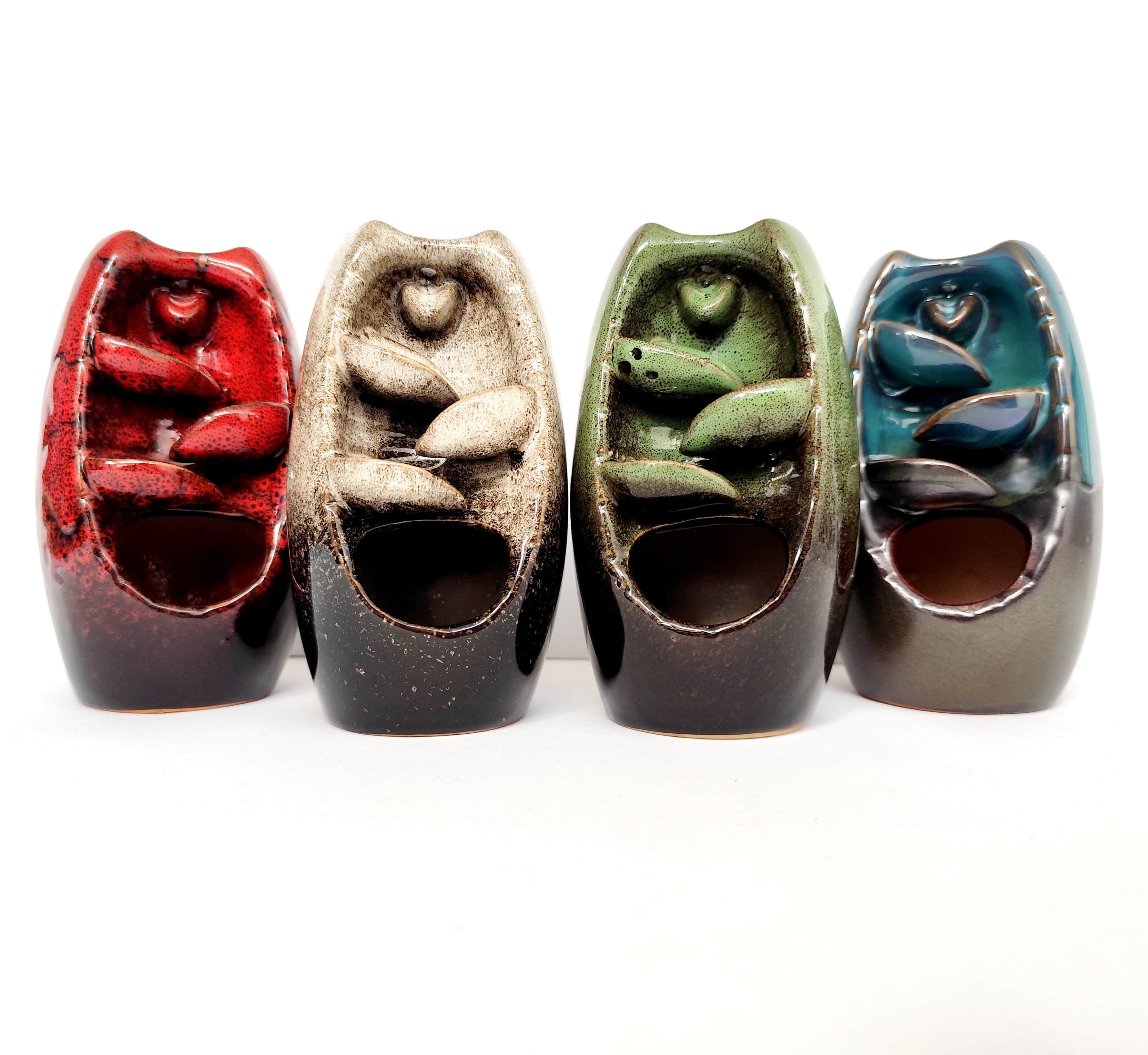 Cascada de Humo de Cerámica Mediana  - 13 cm