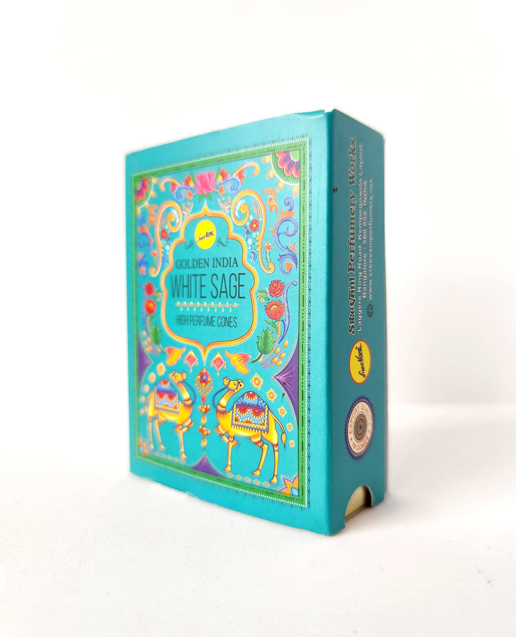 Conos de Reflujo Salvia Blanca – Sree Vani