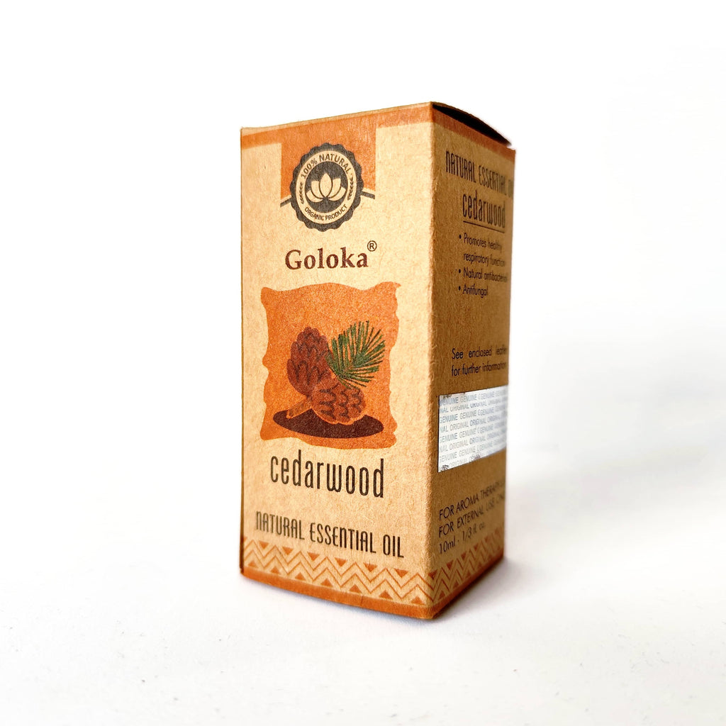 Aceite Esencial de Madera de Cedro 10ml – Goloka