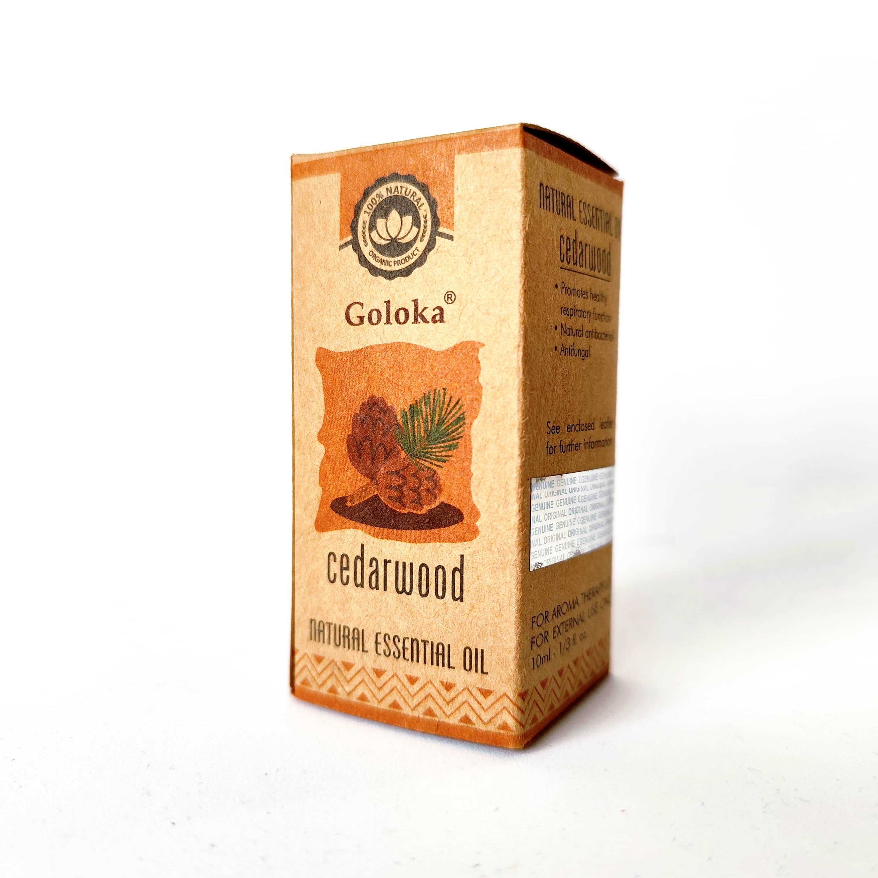 Aceite Esencial de Madera de Cedro 10ml – Goloka