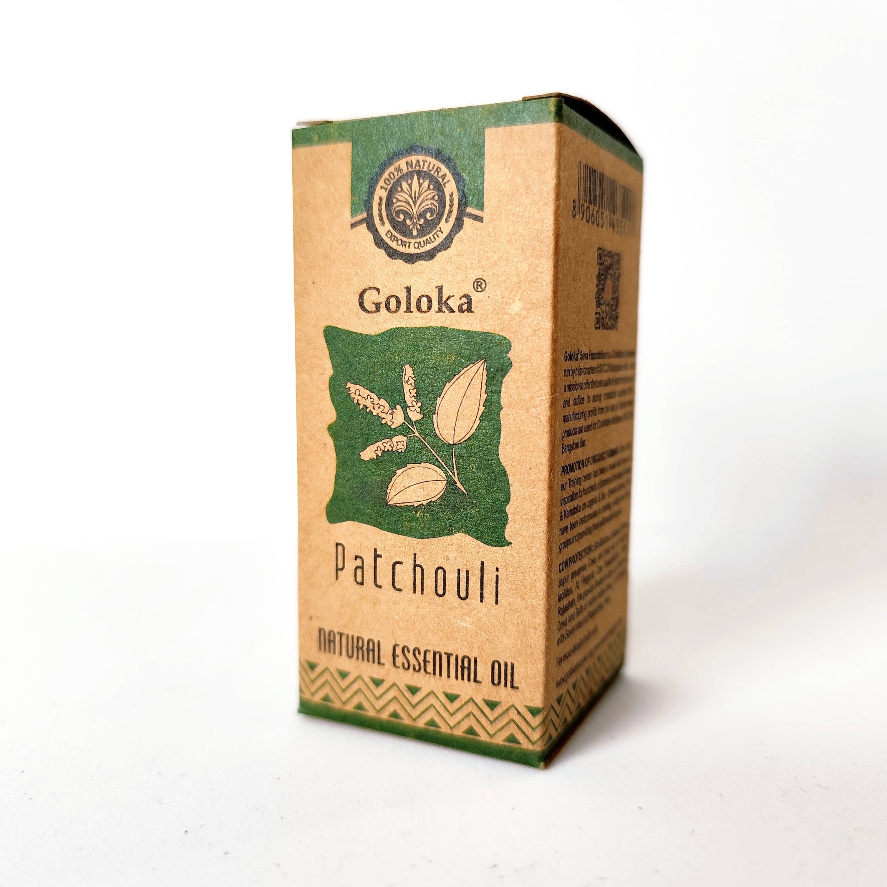 Aceite Esencial de Patchouli 10ml – Goloka