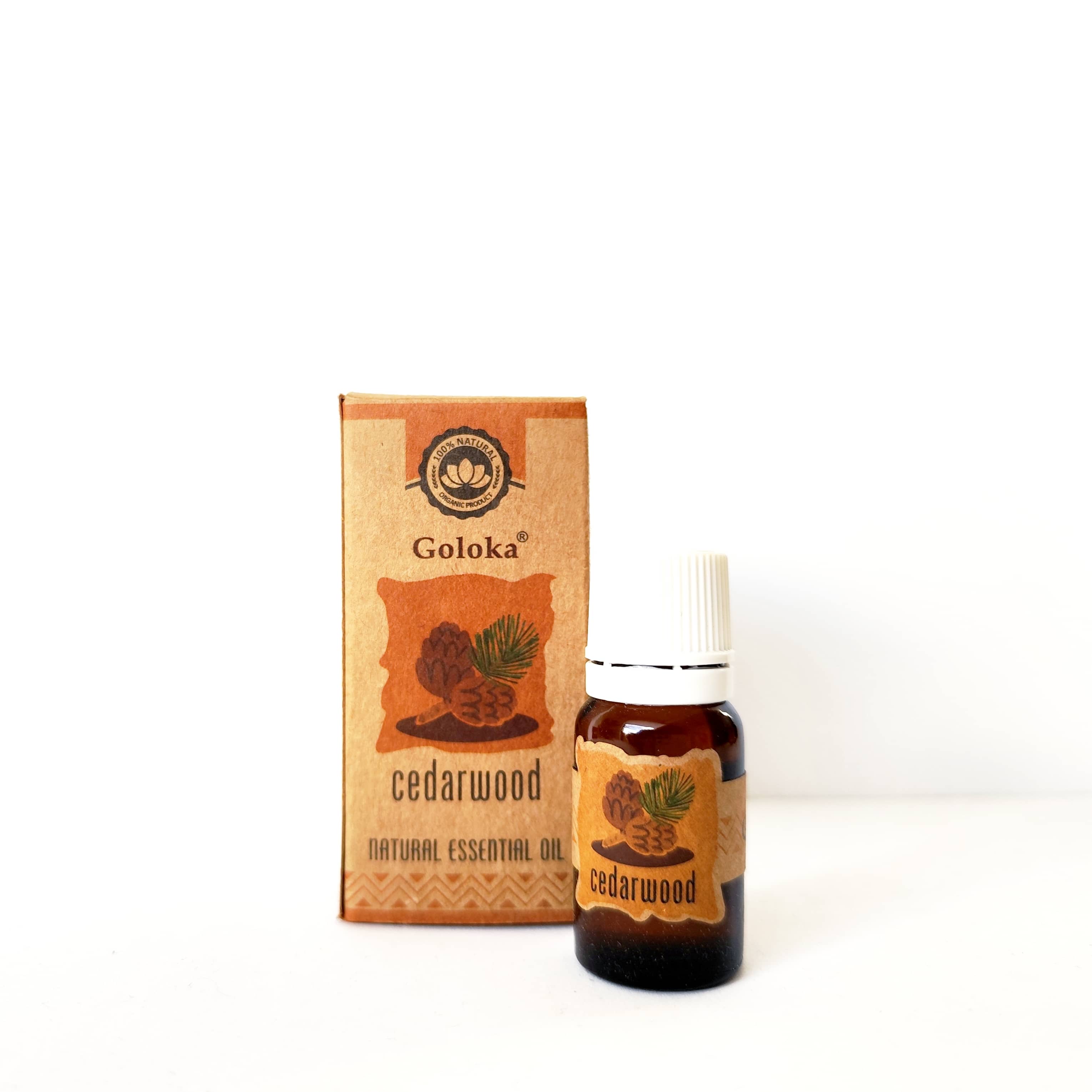 Aceite Esencial de Madera de Cedro 10ml – Goloka