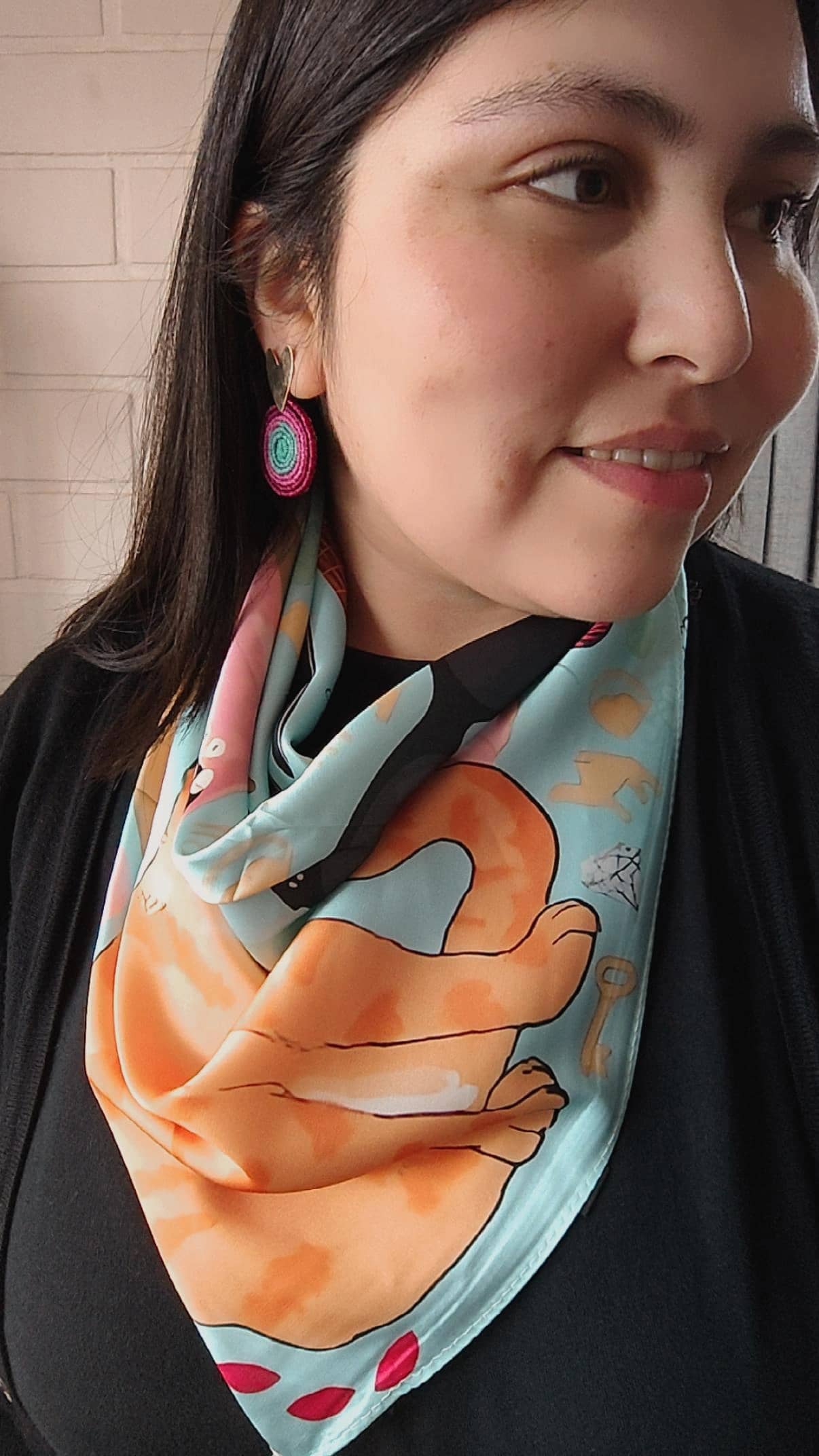 Pañoleta Vintage 70x70 - Buenkarma.cl