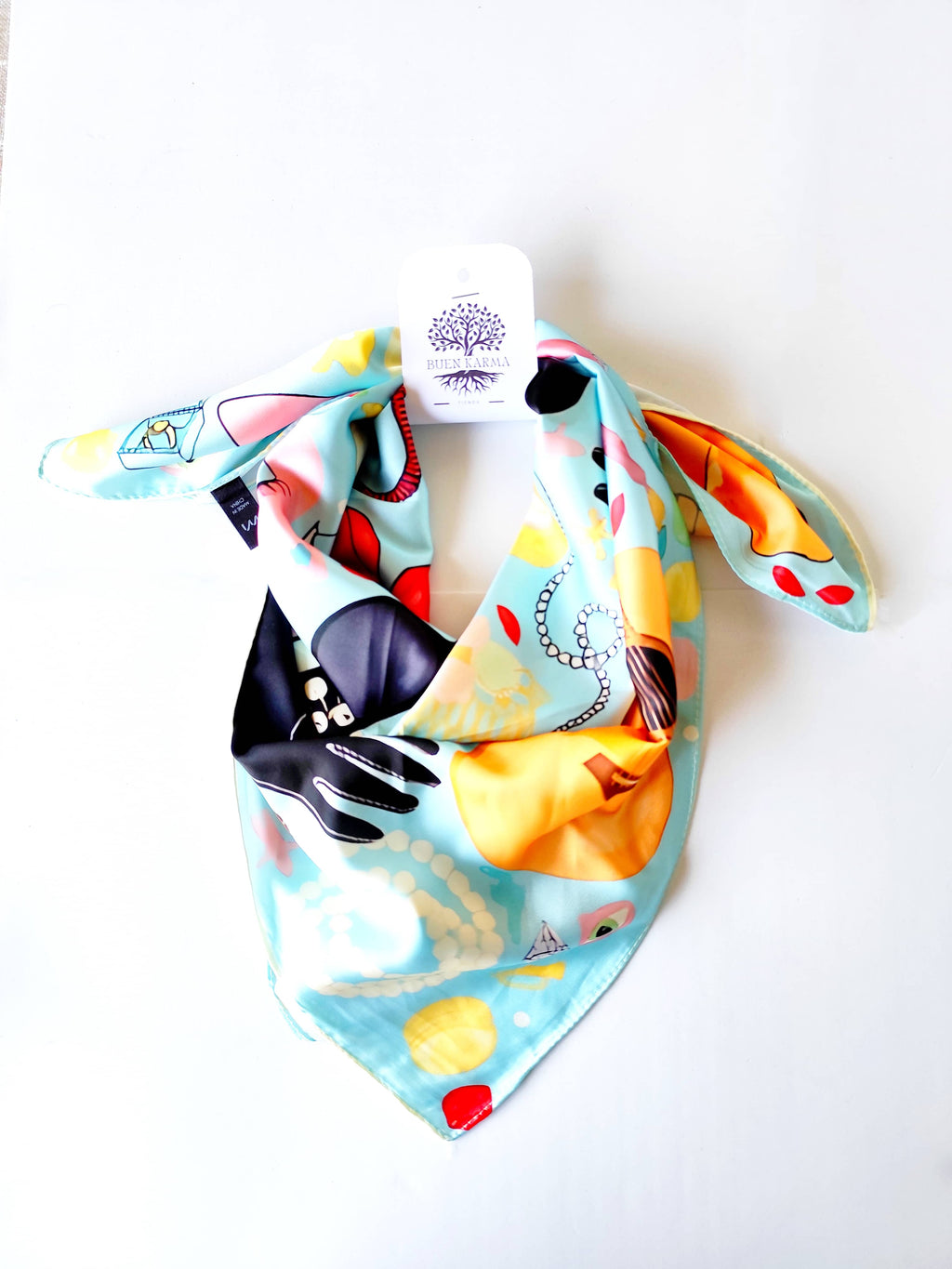 Pañoleta Vintage 70x70 - Buenkarma.cl