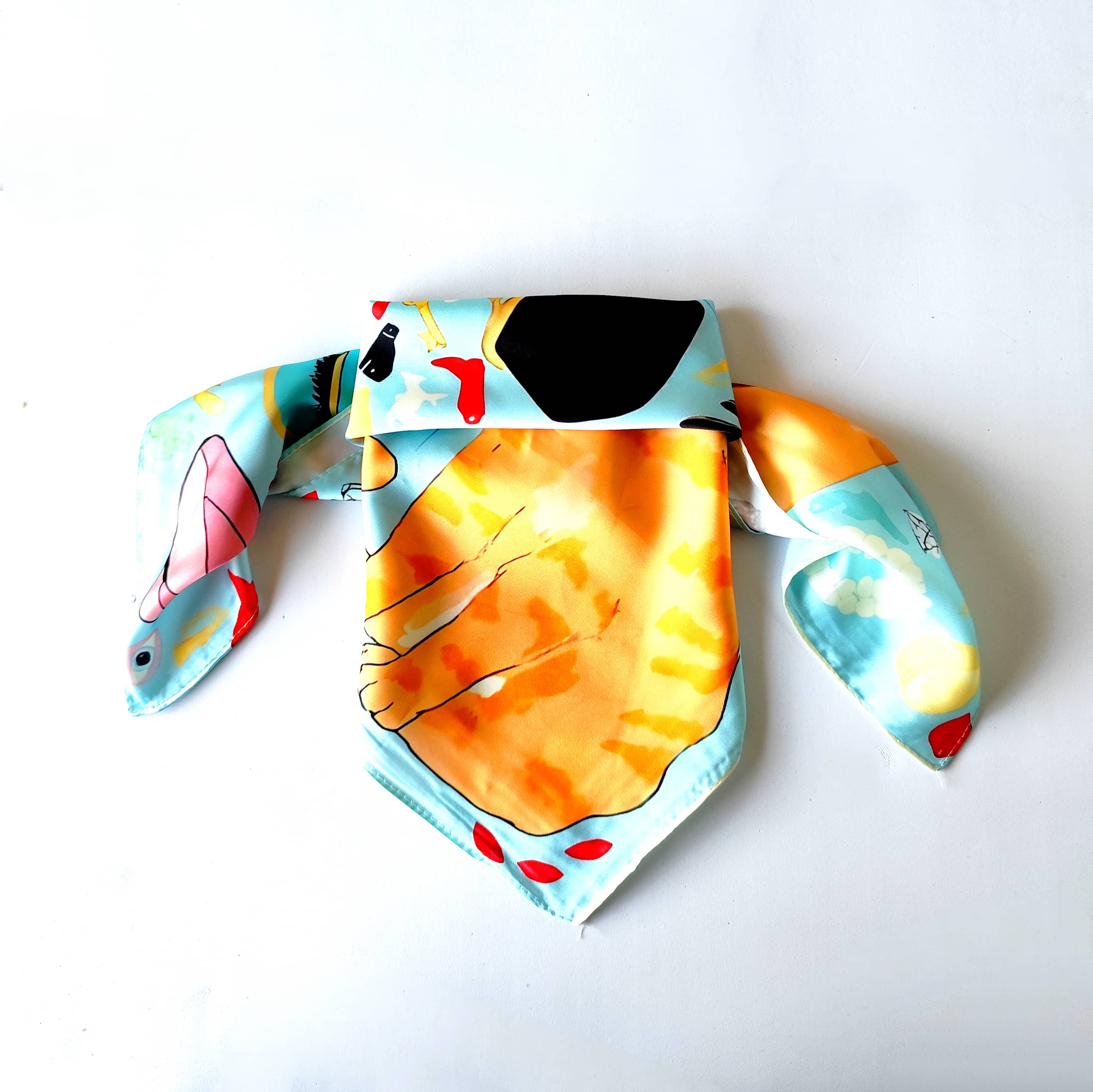 Pañoleta Vintage 70x70 - Buenkarma.cl