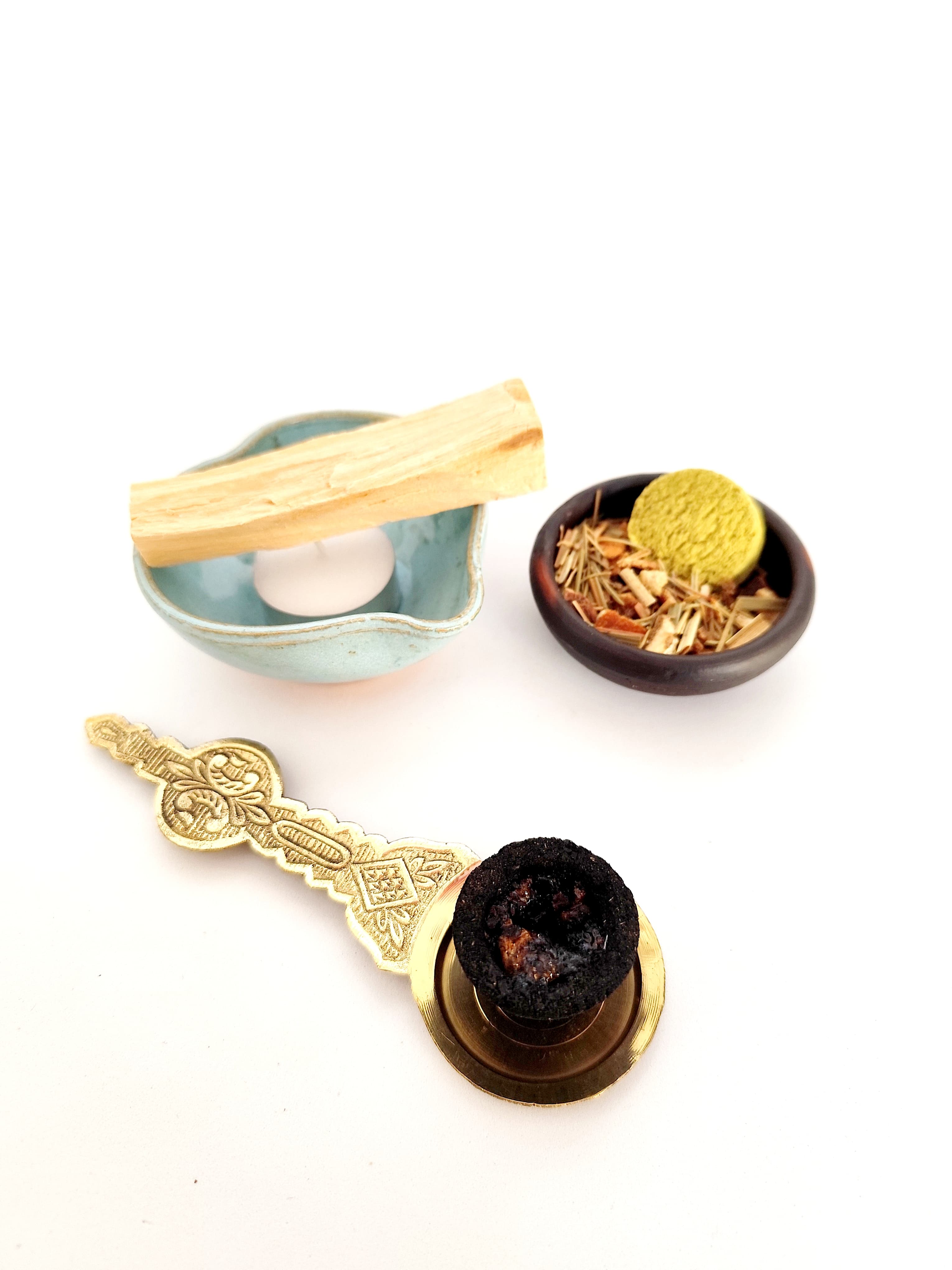 Sahumador de Bronce Ceremonial