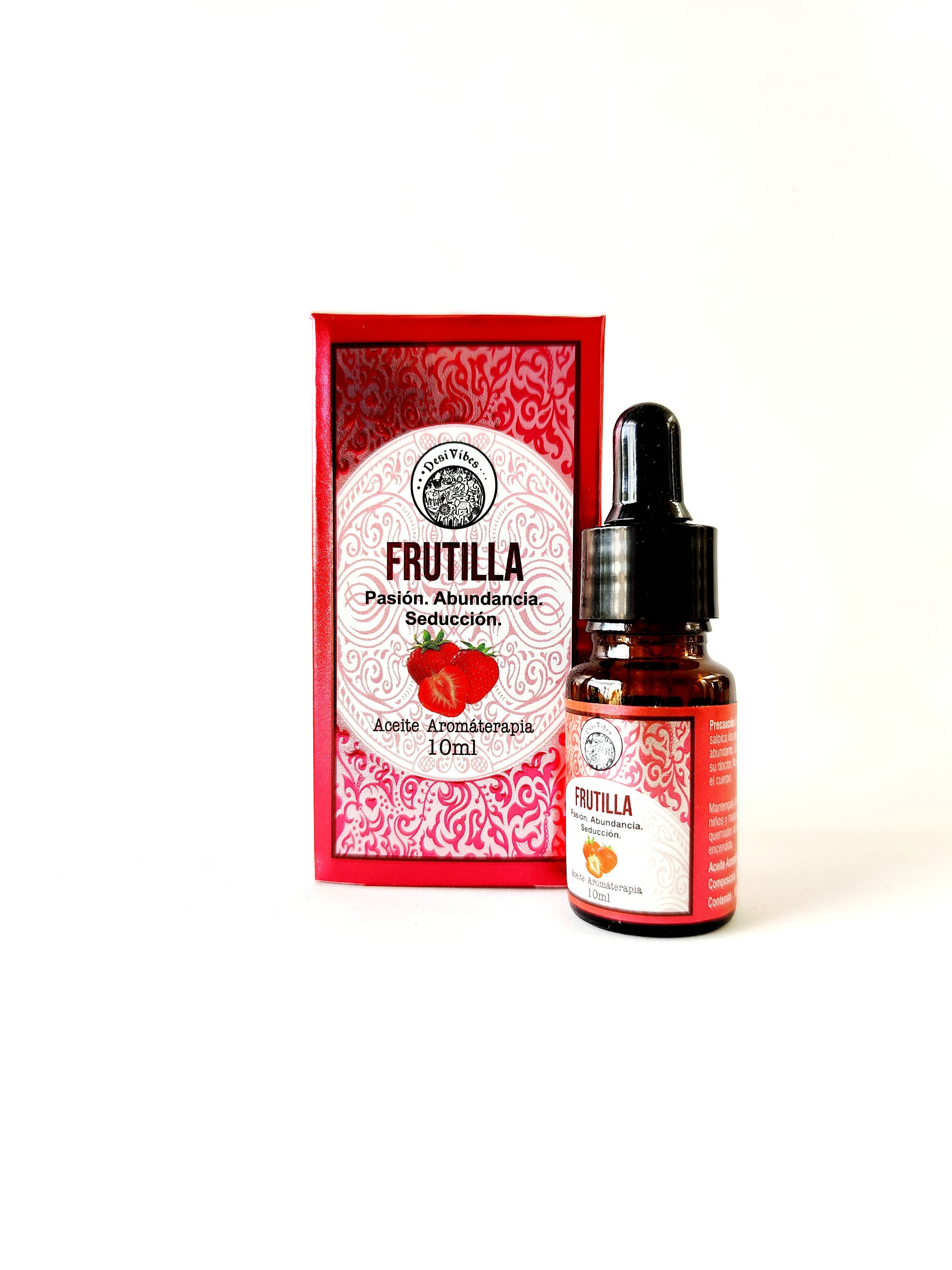 Aceite Aromático Frutilla 10ml – Desi Vibes
