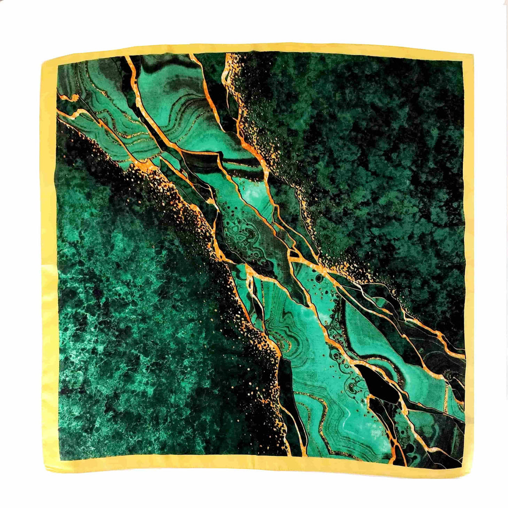 Pañoleta Mármol 70x70 - Buenkarma.cl