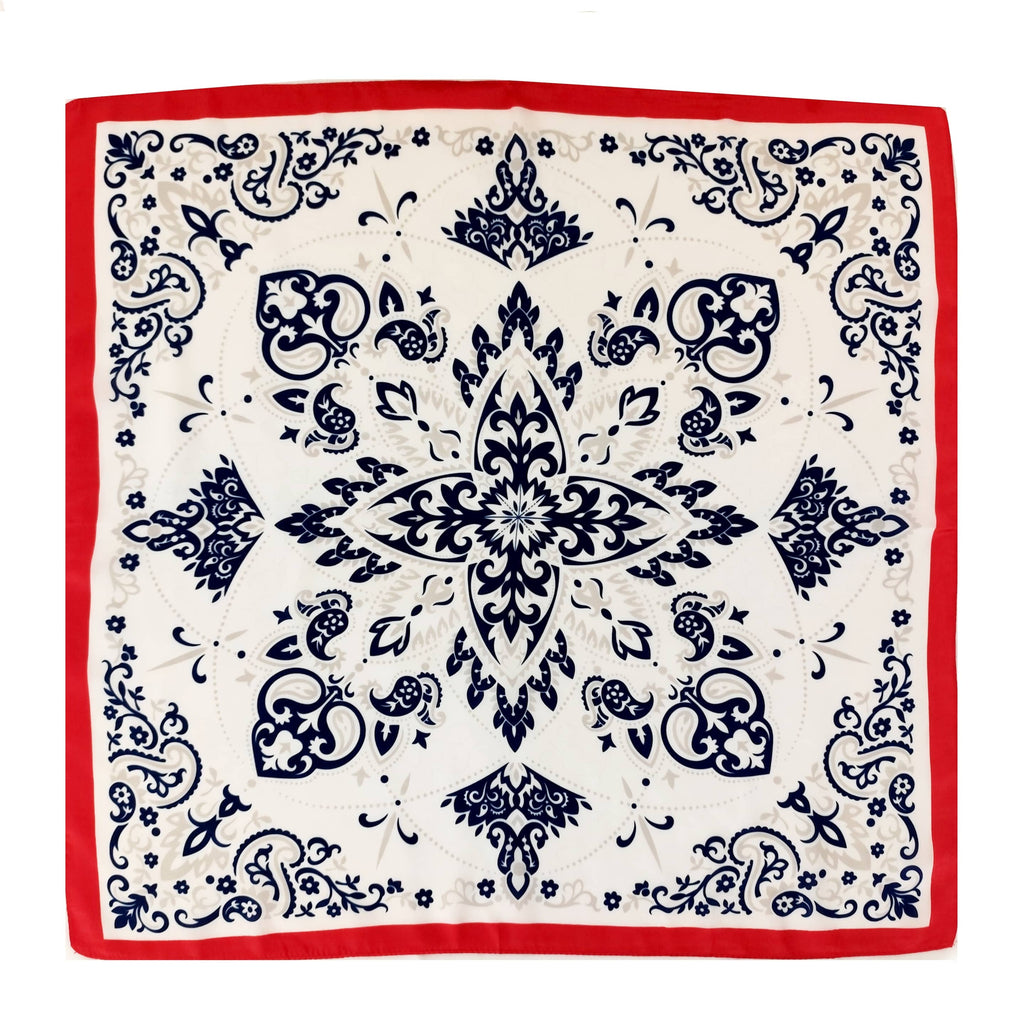 Pañoleta Estilo Boho 70x70 - Buenkarma.cl