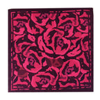 Pañoleta de Rosas 70x70 - Buenkarma.cl