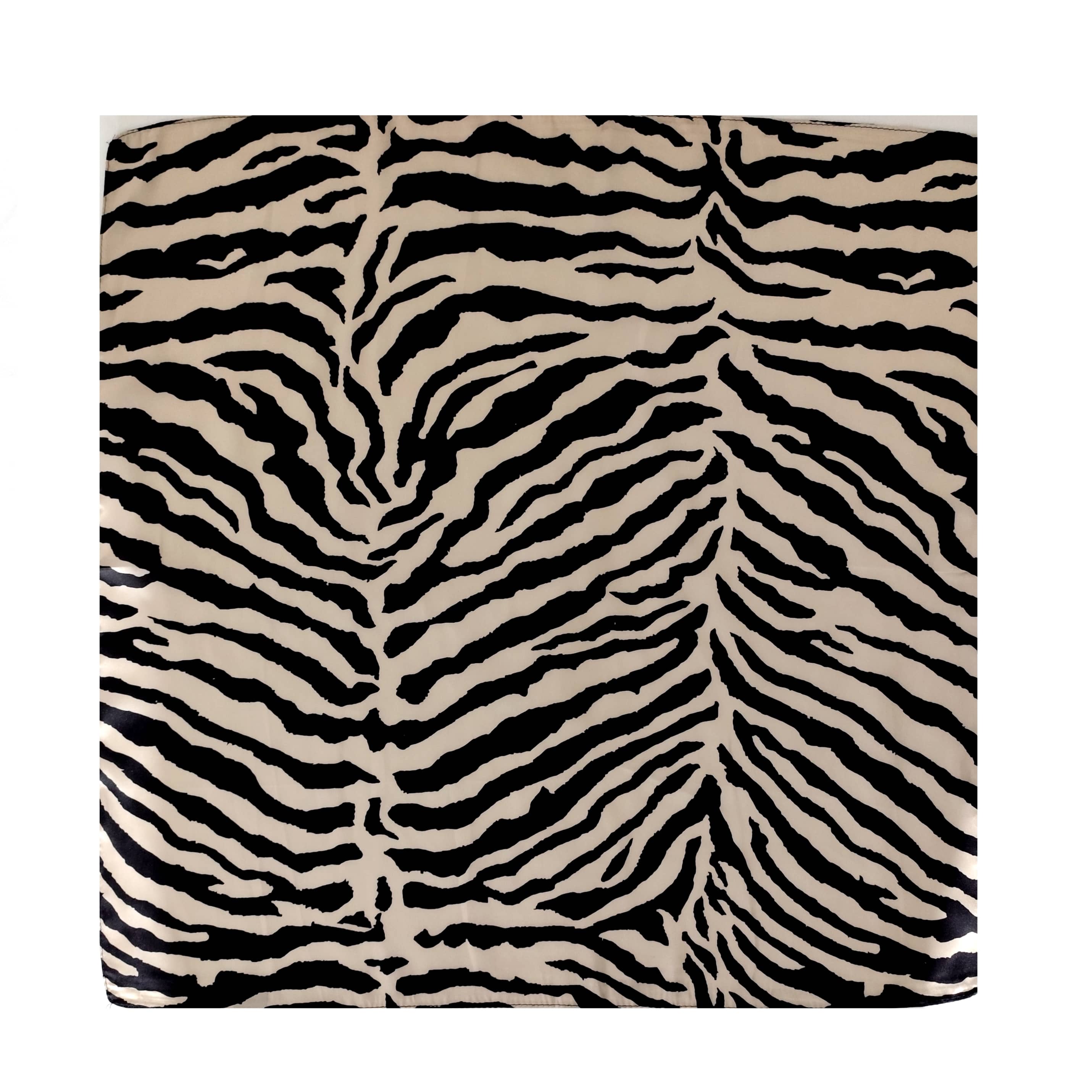 Pañoleta Cebra 70x70 - Buenkarma.cl
