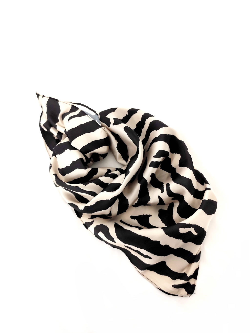 Pañoleta Cebra 70x70 - Buenkarma.cl