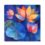 Pañoleta Flores Acuarela - Buenkarma.cl