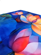 Pañoleta Flores Acuarela - Buenkarma.cl