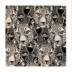 Pañoleta Jaguar Beige 70x70 - Buenkarma.cl