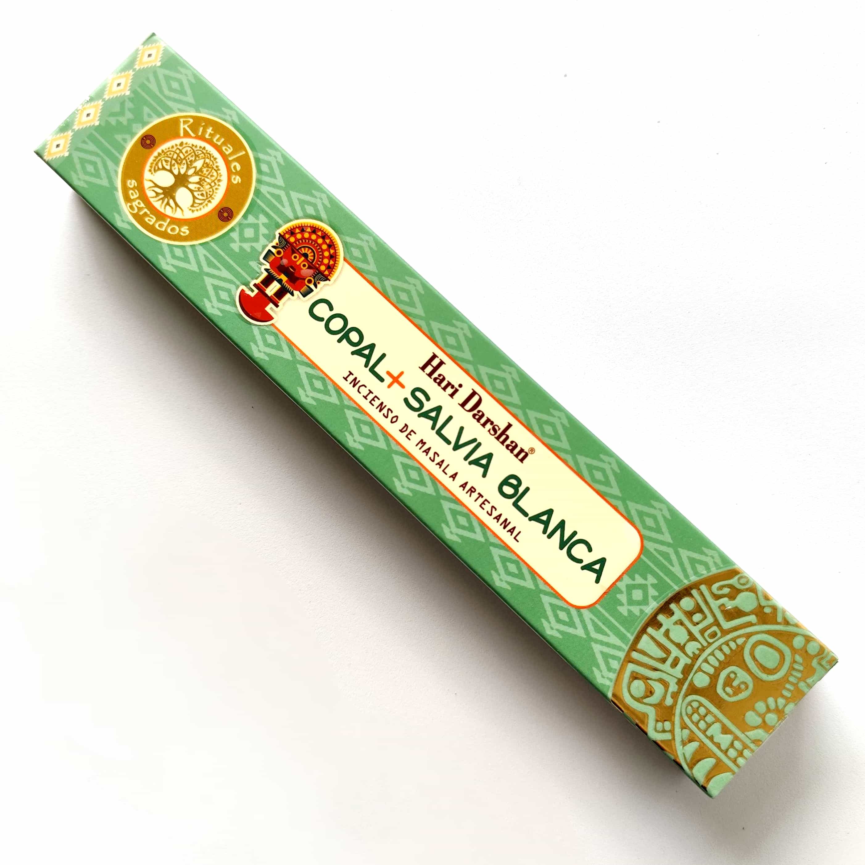 Incienso Natural Copal + Salvia Blanca – Hari Darshan