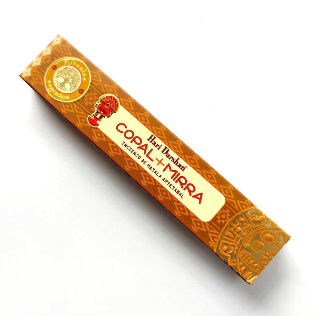 Incienso Natural Copal + Mirra – Hari Darshan