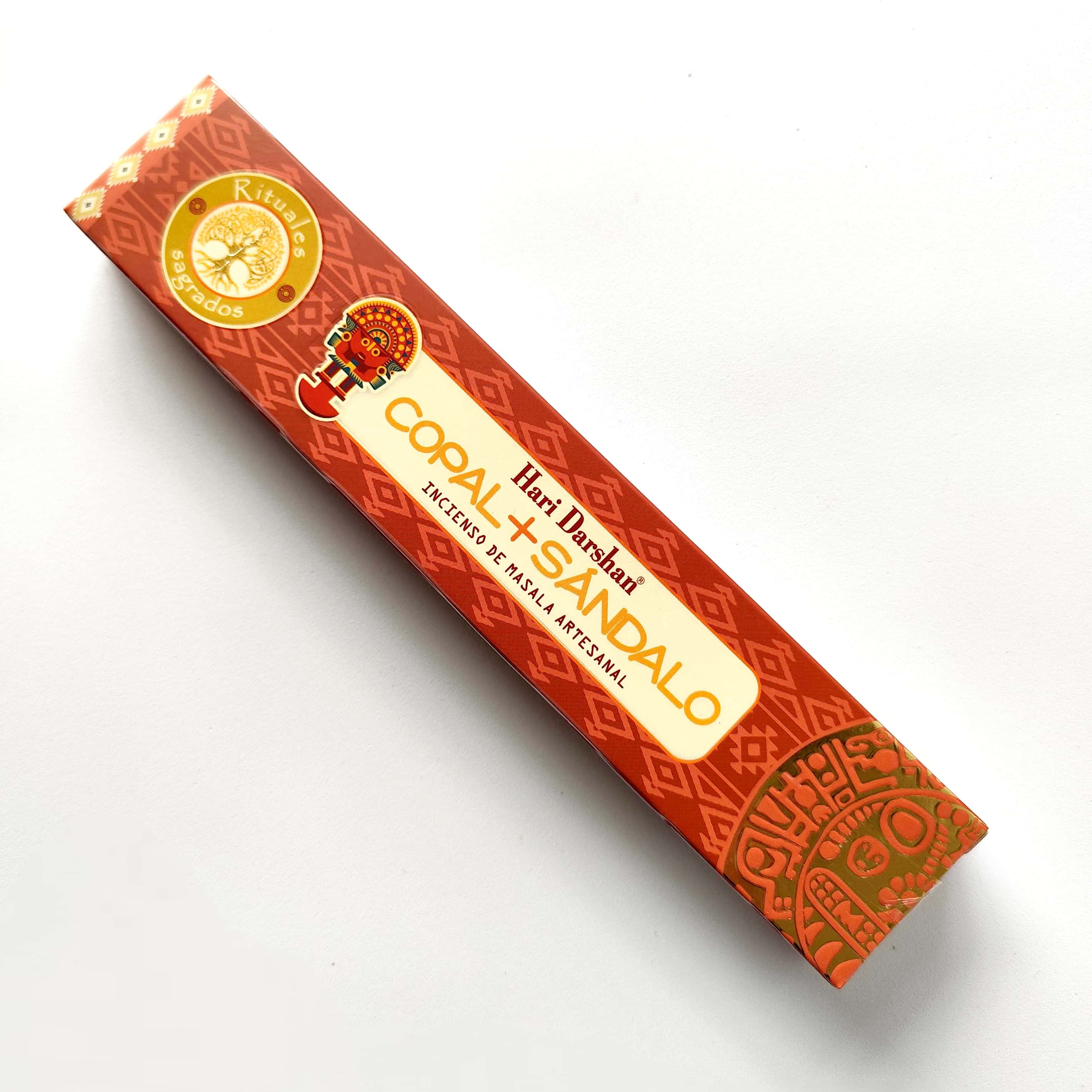 Incienso Natural Copal + Sándalo – Hari Darshan