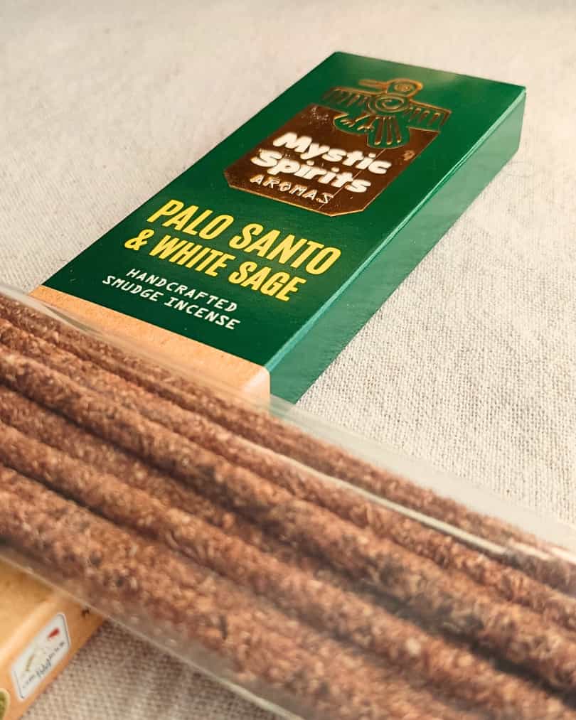 Incienso Natural Palo Santo y Salvia Blanca – Mystic Spirits